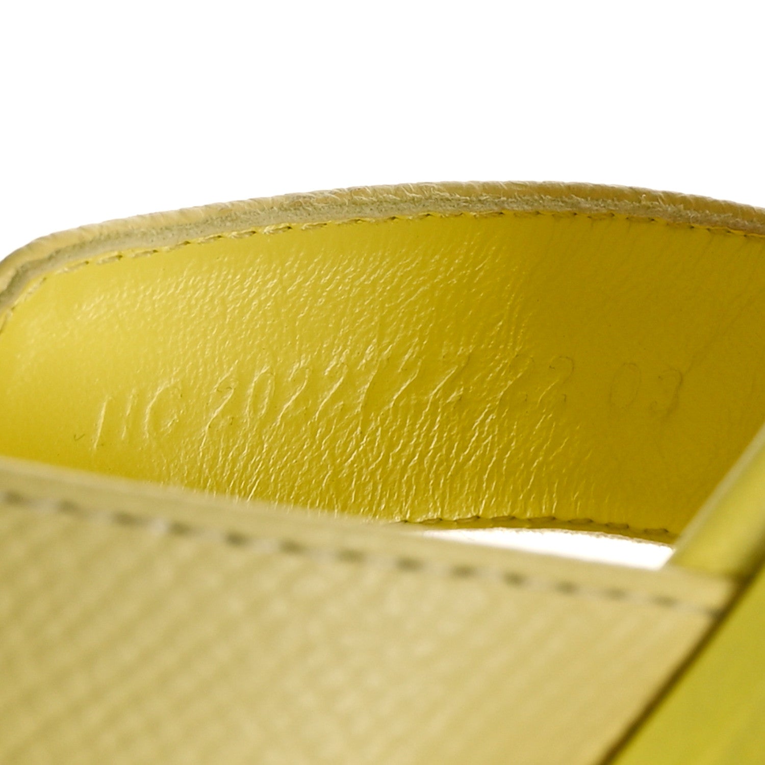 Epsom Oran Sandals 37 Jaune Pollen
