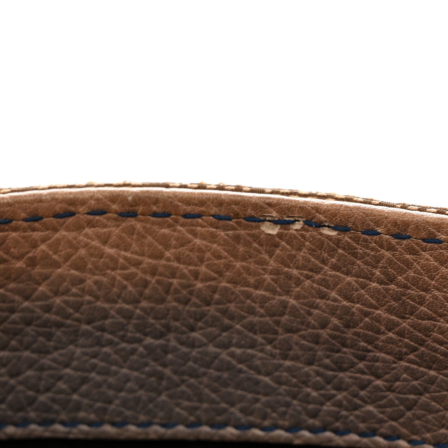 Monogram Medium Bamboo Bar Tote Blue