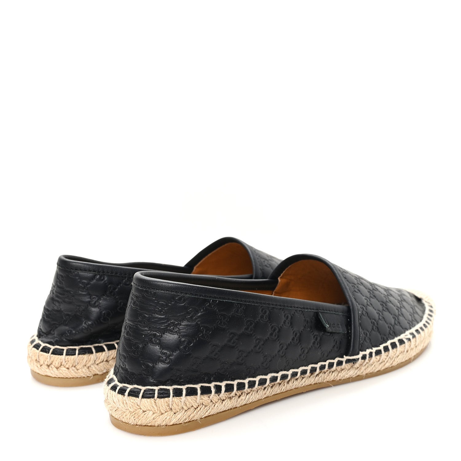 Microguccissima Signature Espadrilles 38 Black