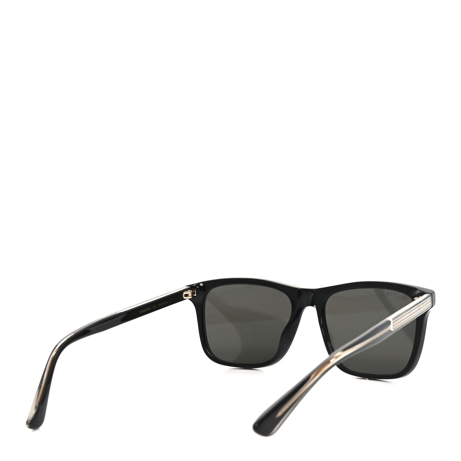 Acetate Frame Sunglasses GG0381SN Black