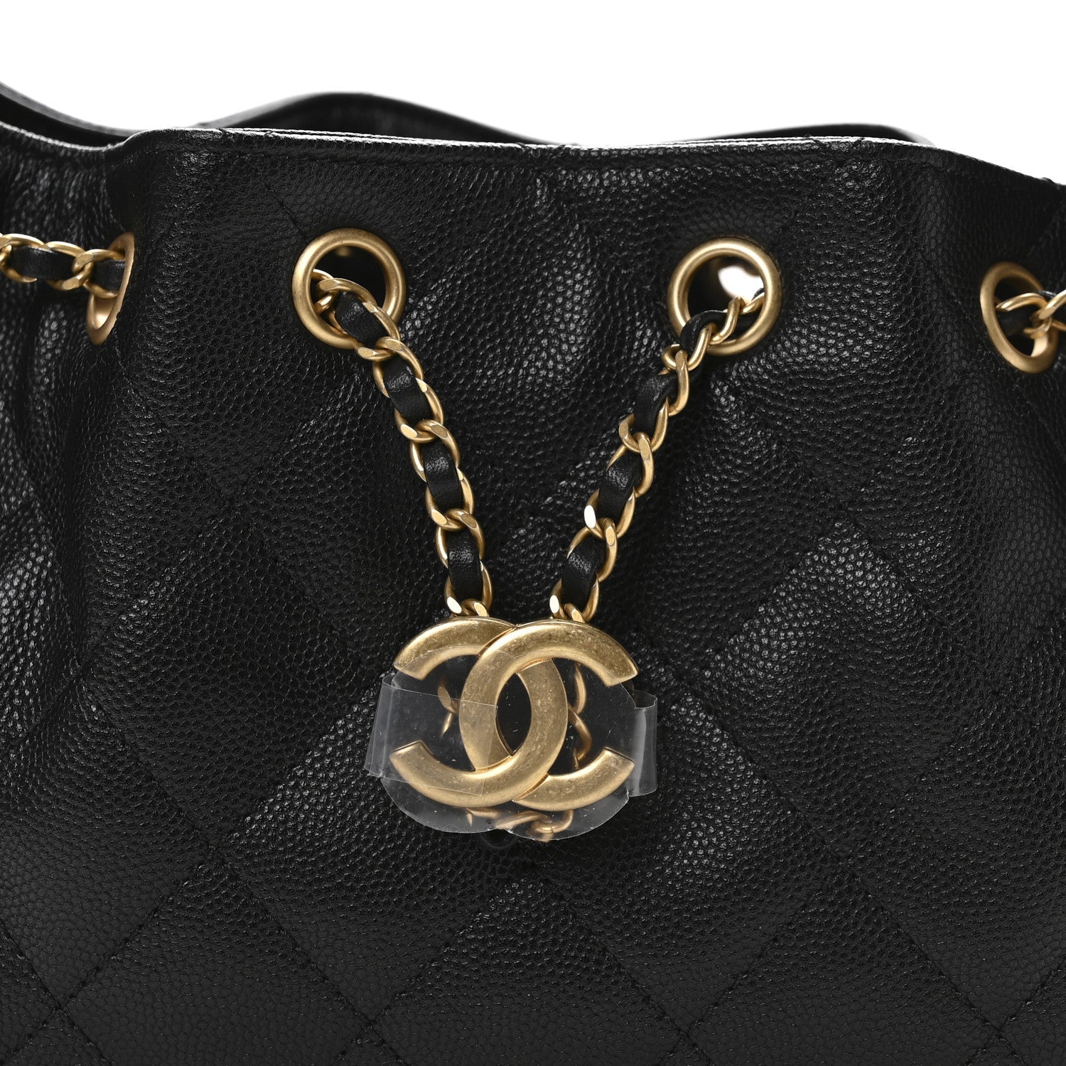 Caviar Quilted Mini Chanel 25 Handbag Black
