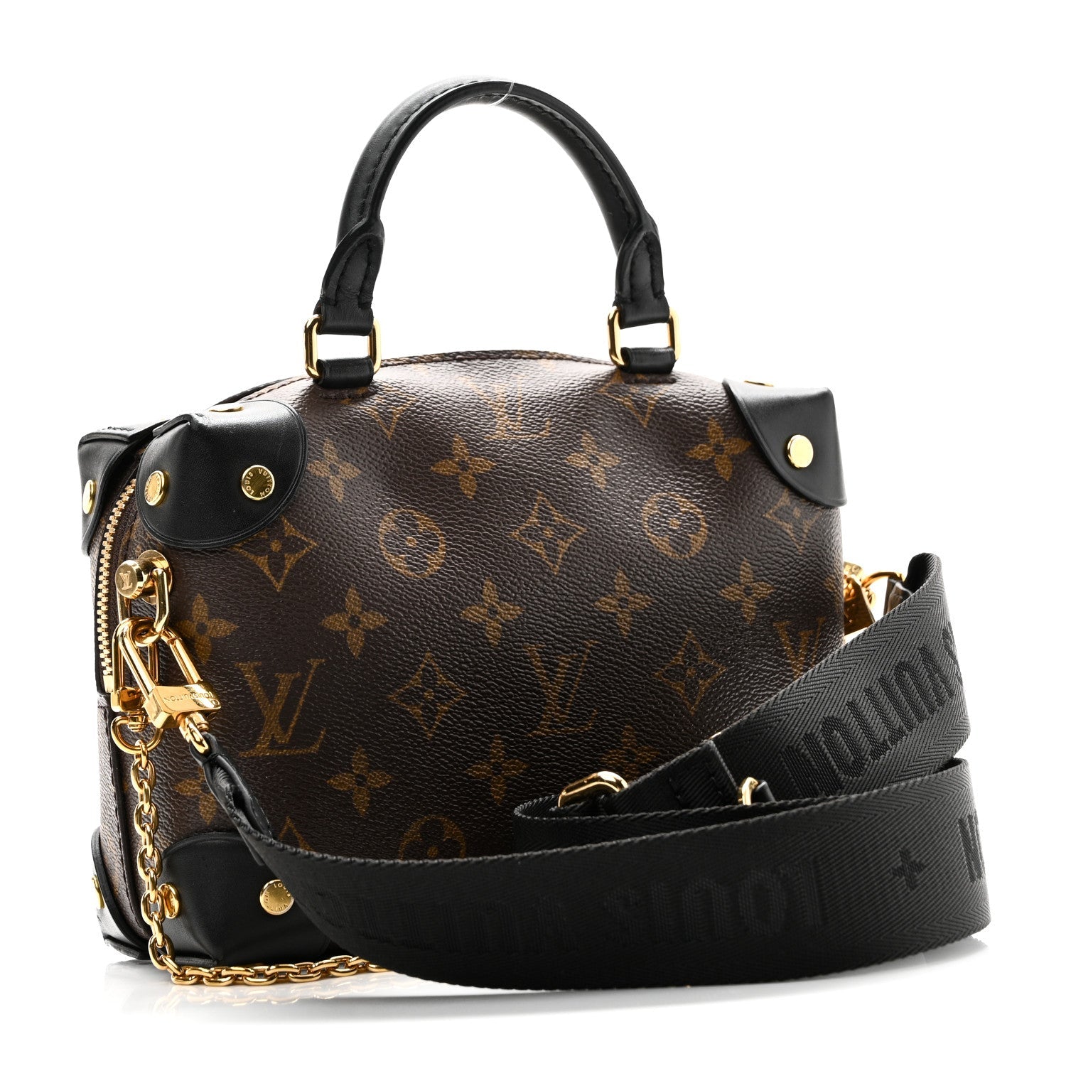 Monogram Petite Malle Souple Black