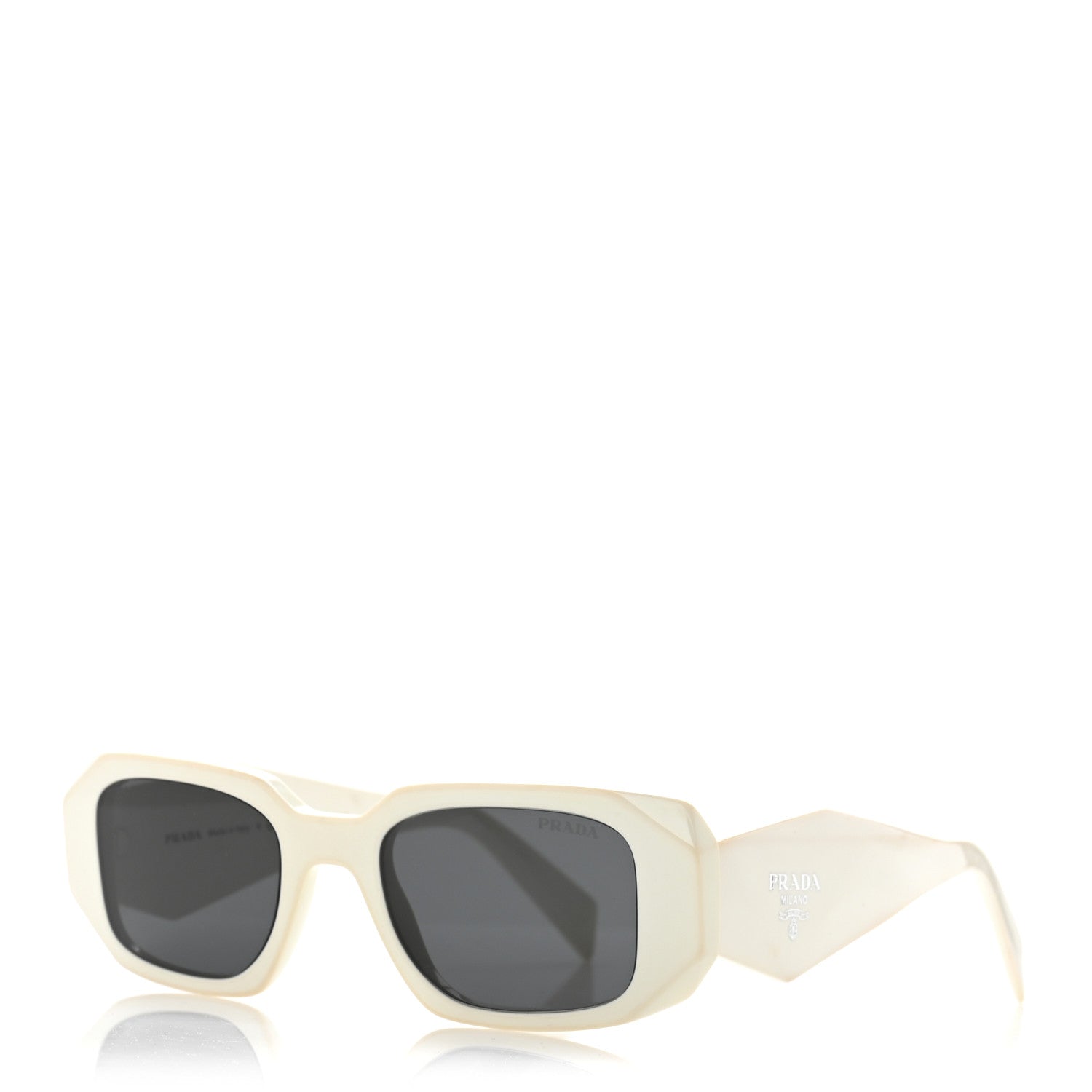 Acetate Symbole Sunglasses SPR 17W White