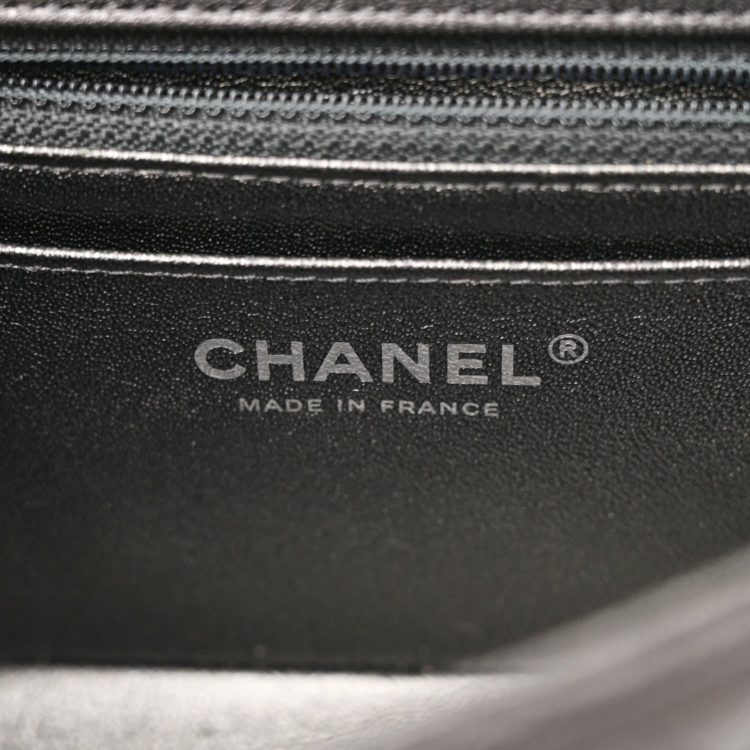 Metallic Sheepskin Quilted 2.55 Reissue Mini Flap Dark Silver