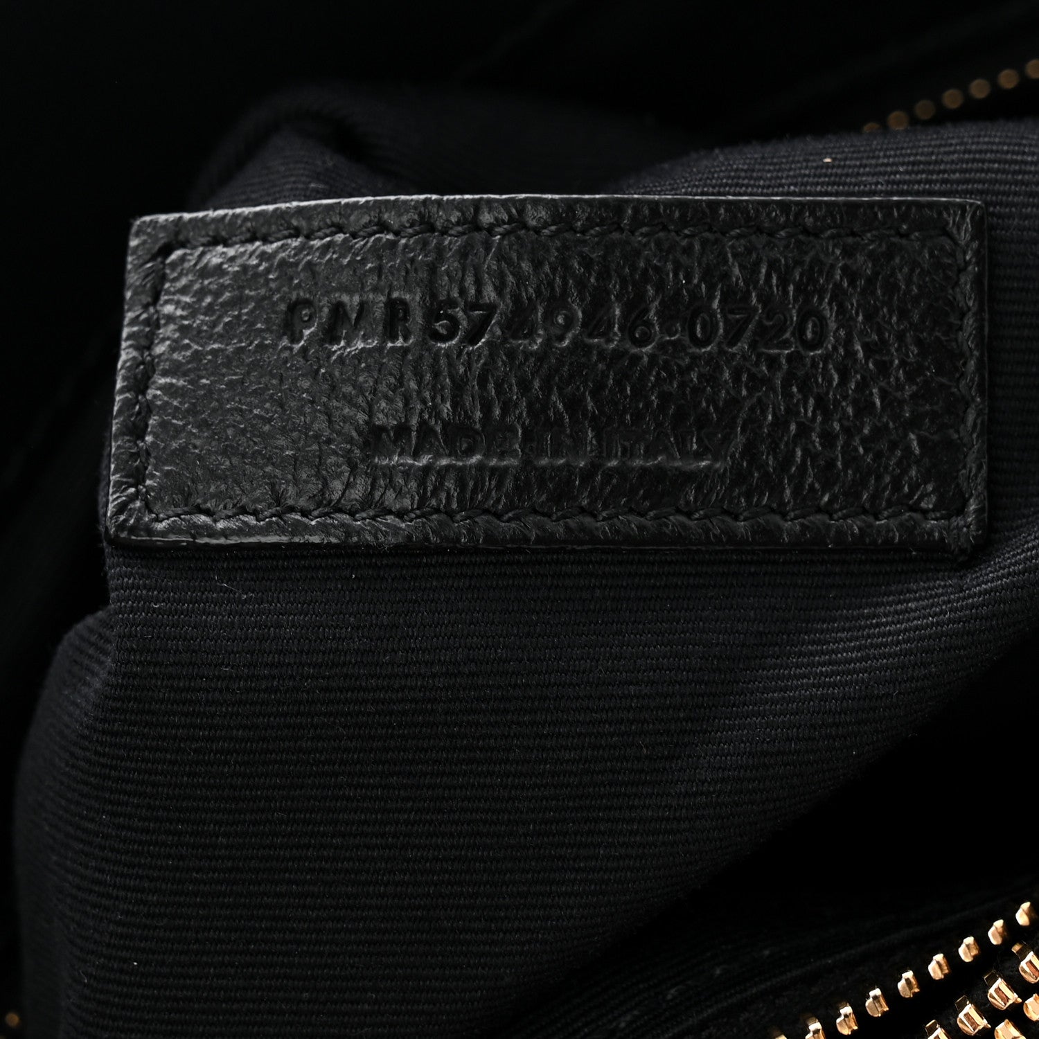 Suede Y Quilted Monogram Medium Loulou Chain Satchel Black