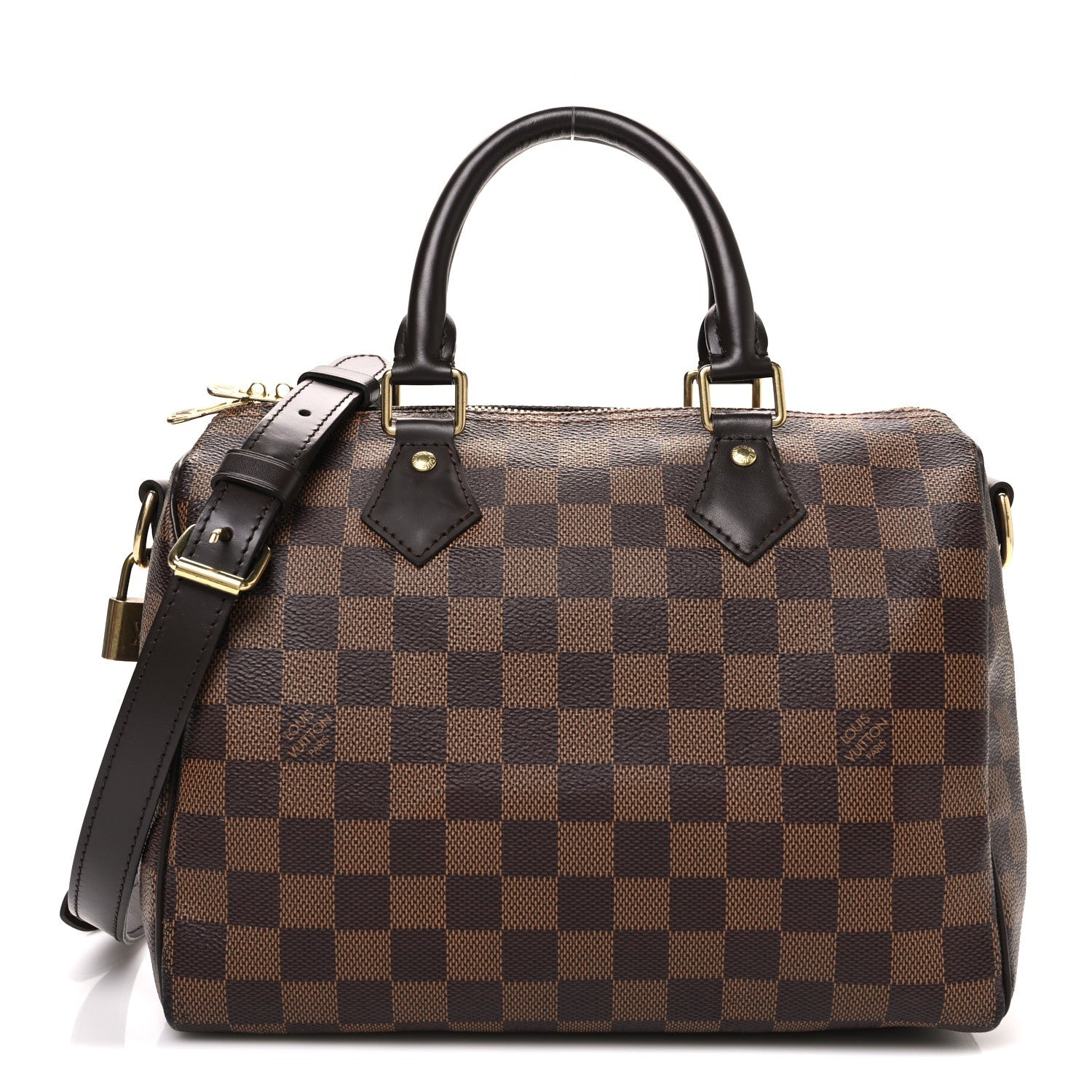 Damier Ebene Speedy Bandouliere 25