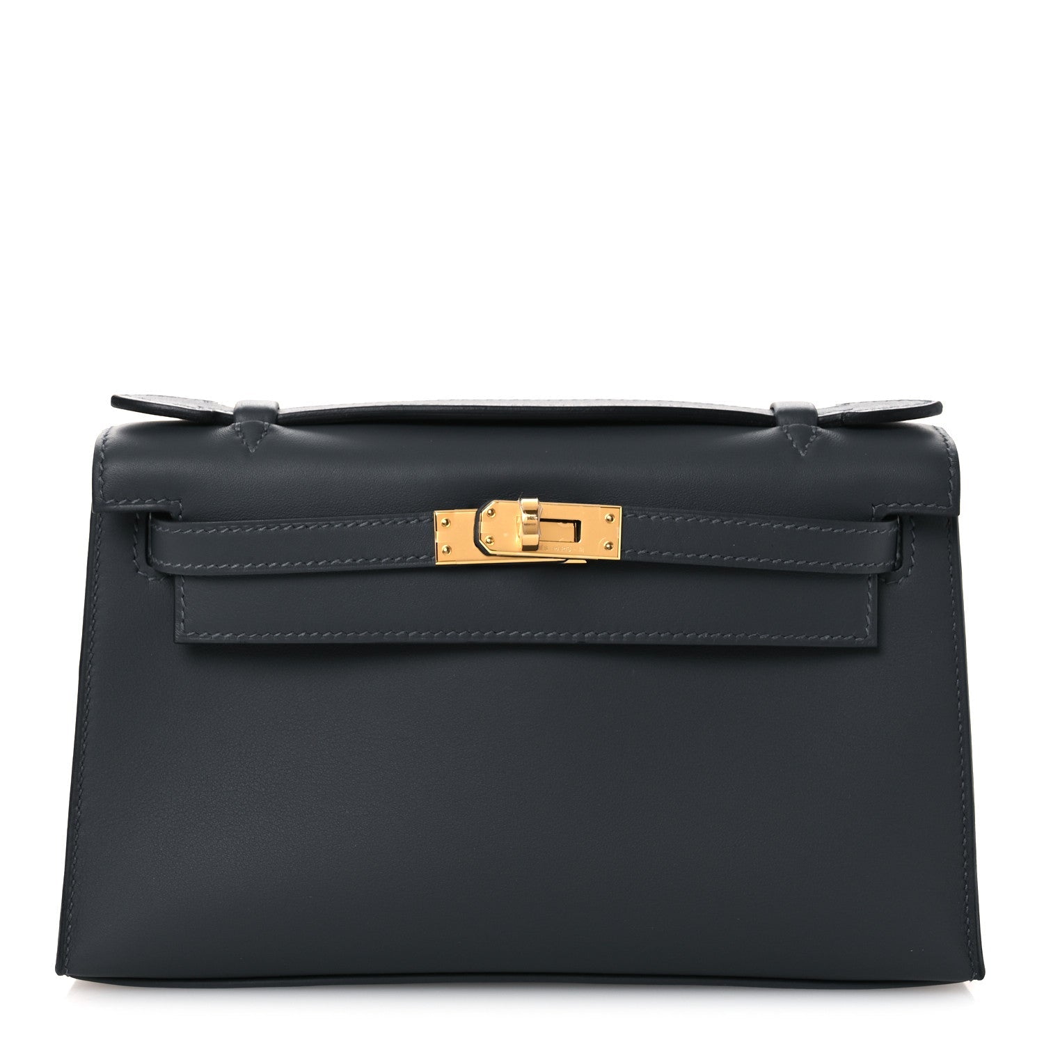 Swift Kelly Pochette Clutch Ardoise