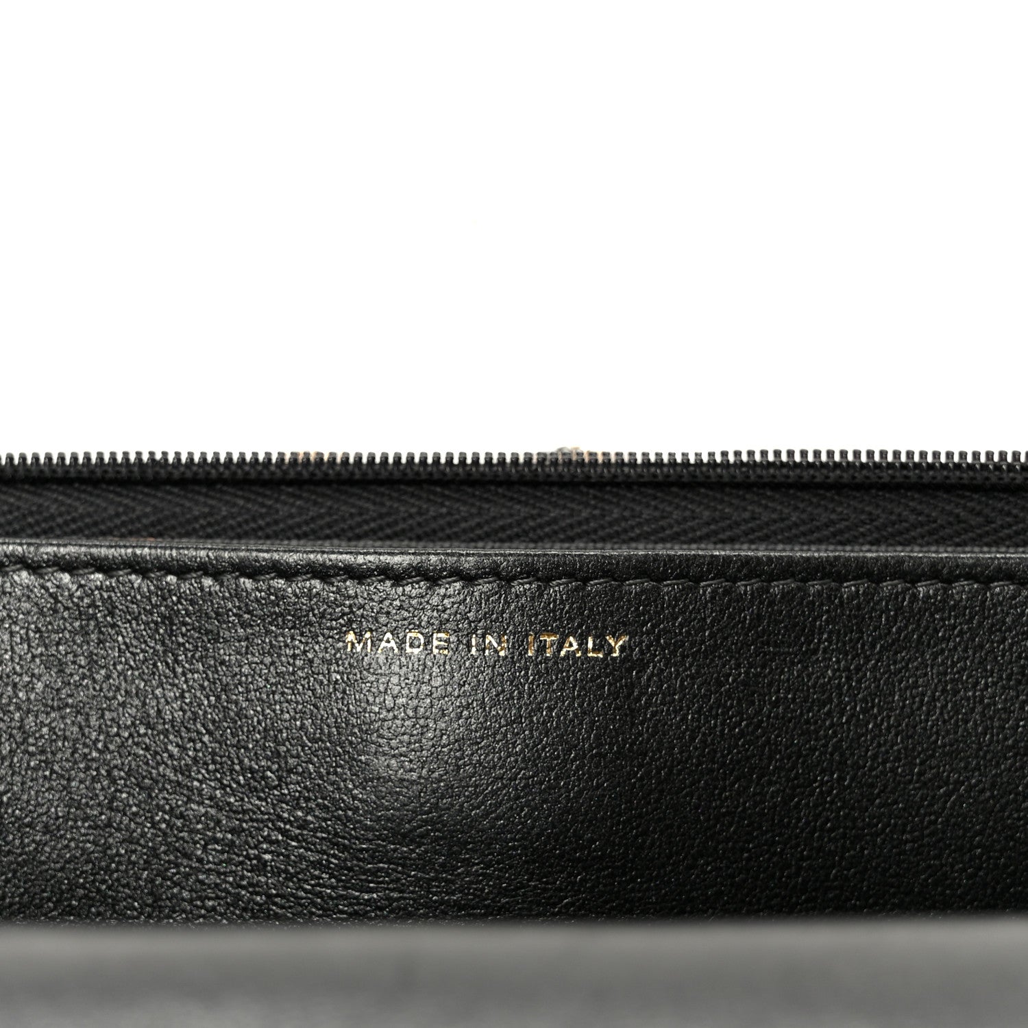 Pearly Lambskin Quilted Charms Wallet On Chain WOC Black