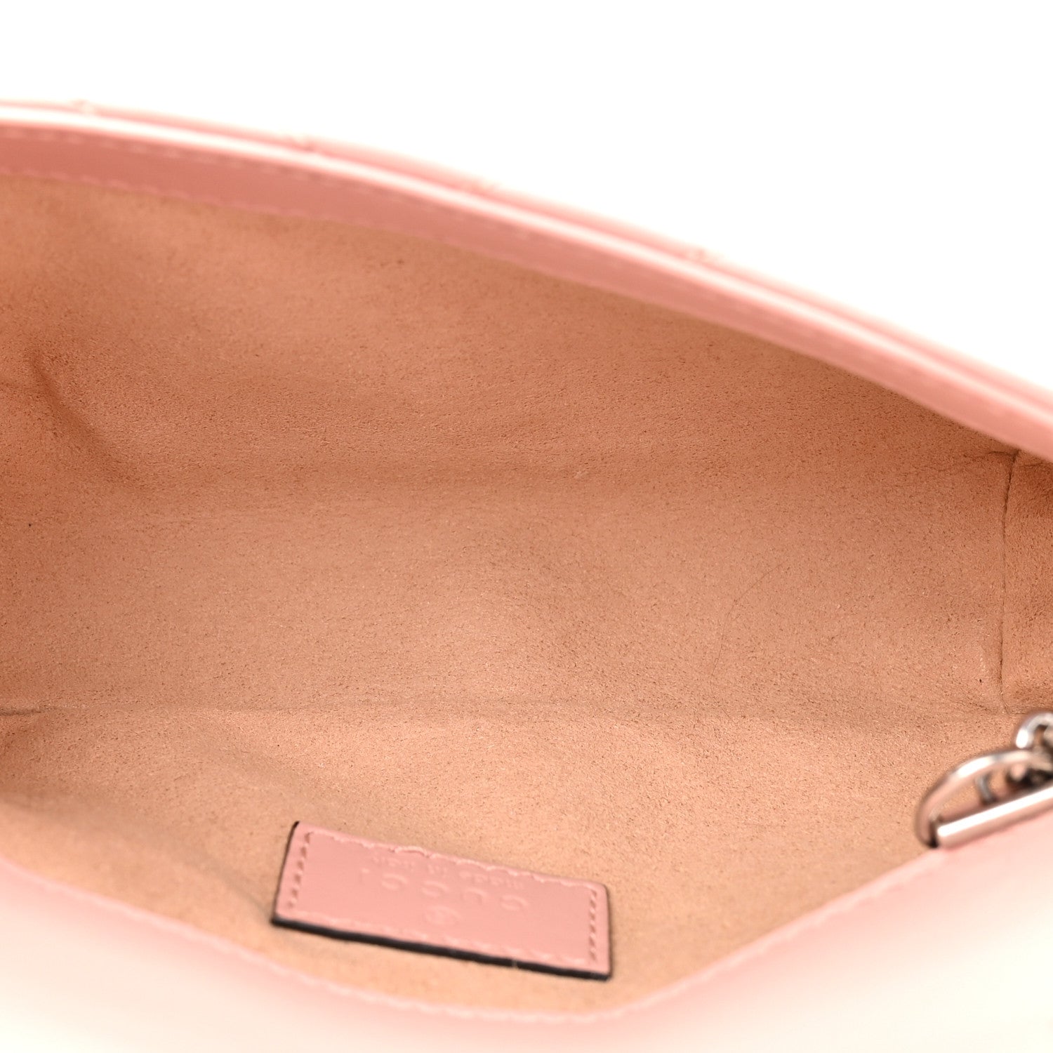 Calfskin Matelasse Monochrome GG Marmont Chain Belt Bag Perfect Pink