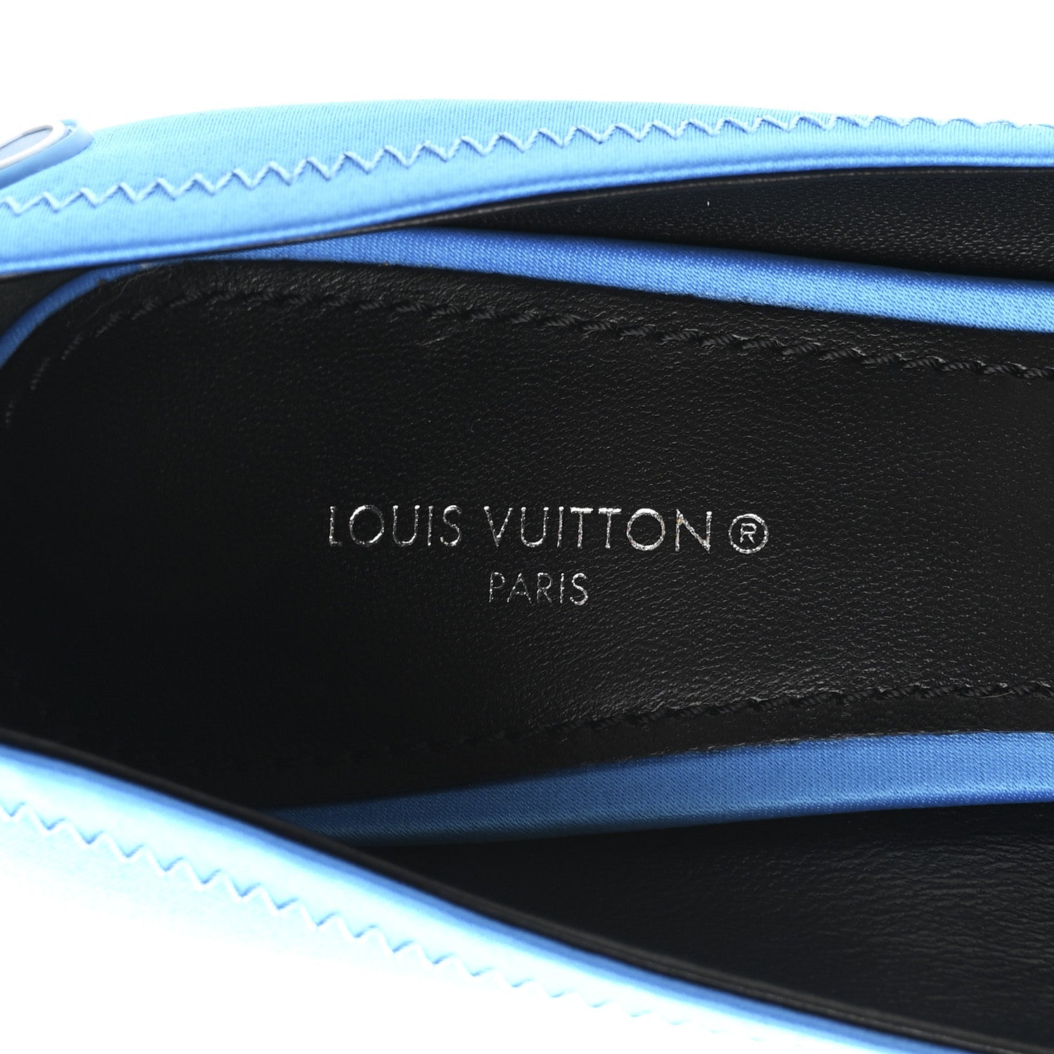 Satin Archlight Pumps 38.5 Blue