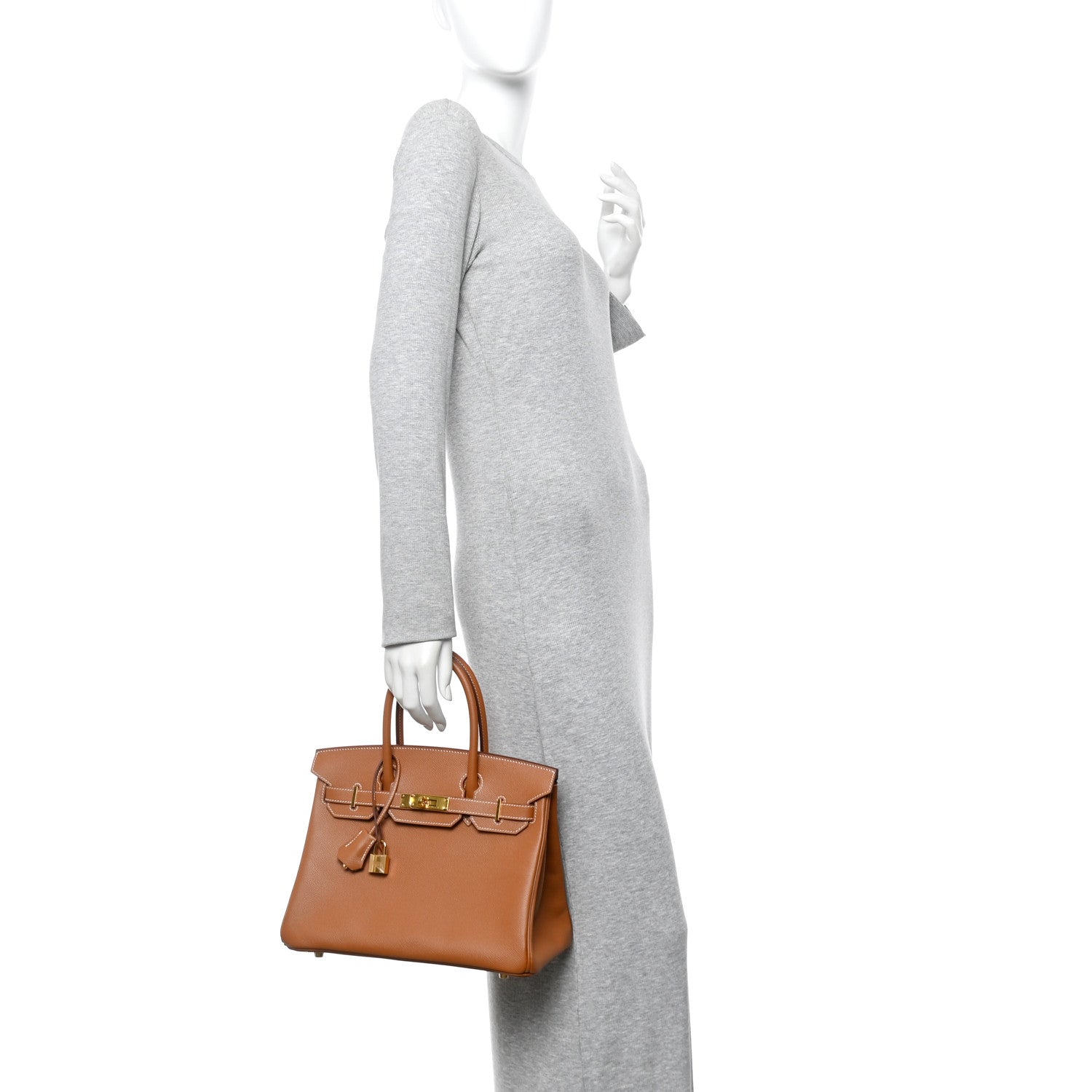 Epsom Birkin 30 Gold