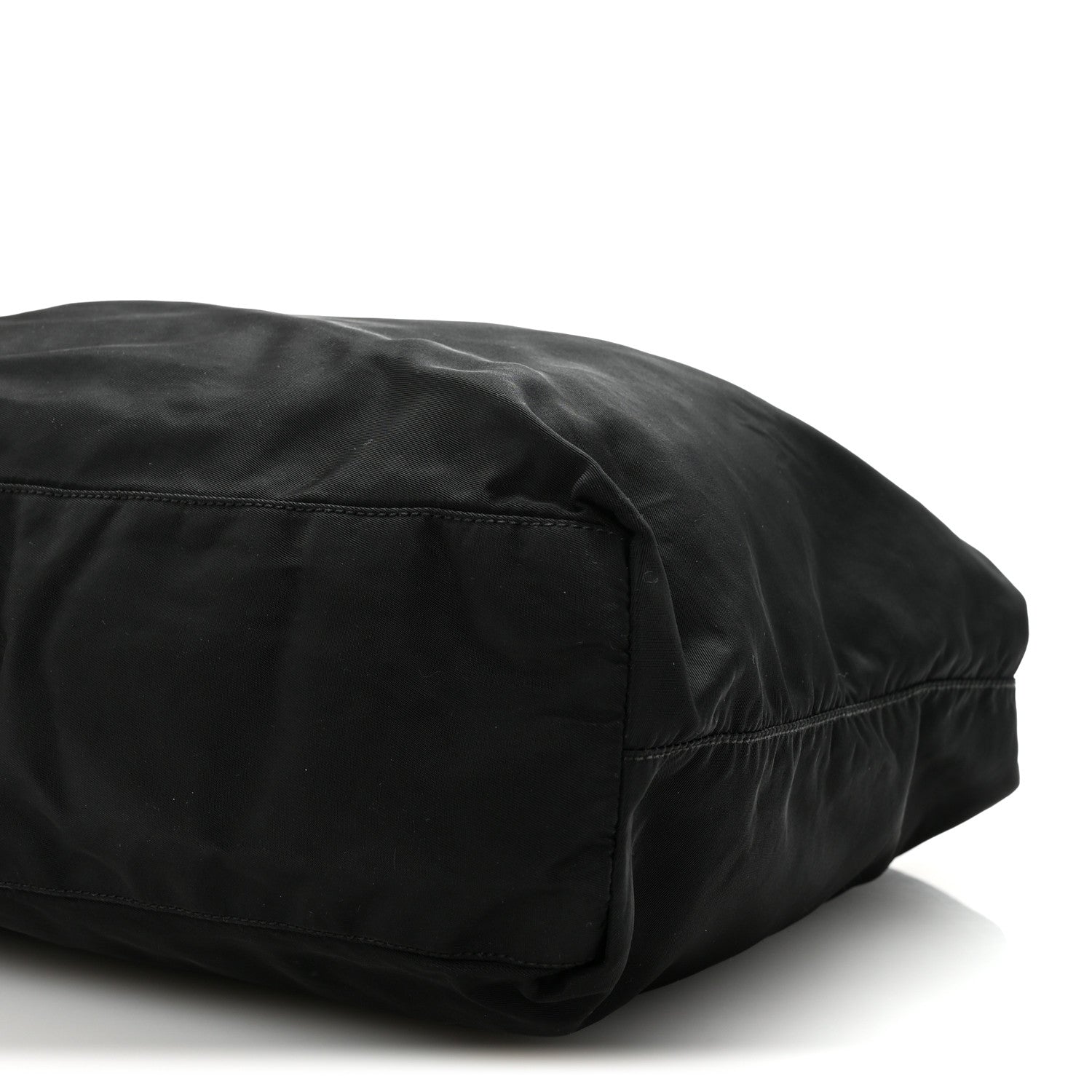 Tessuto Nylon Shopping Tote Black