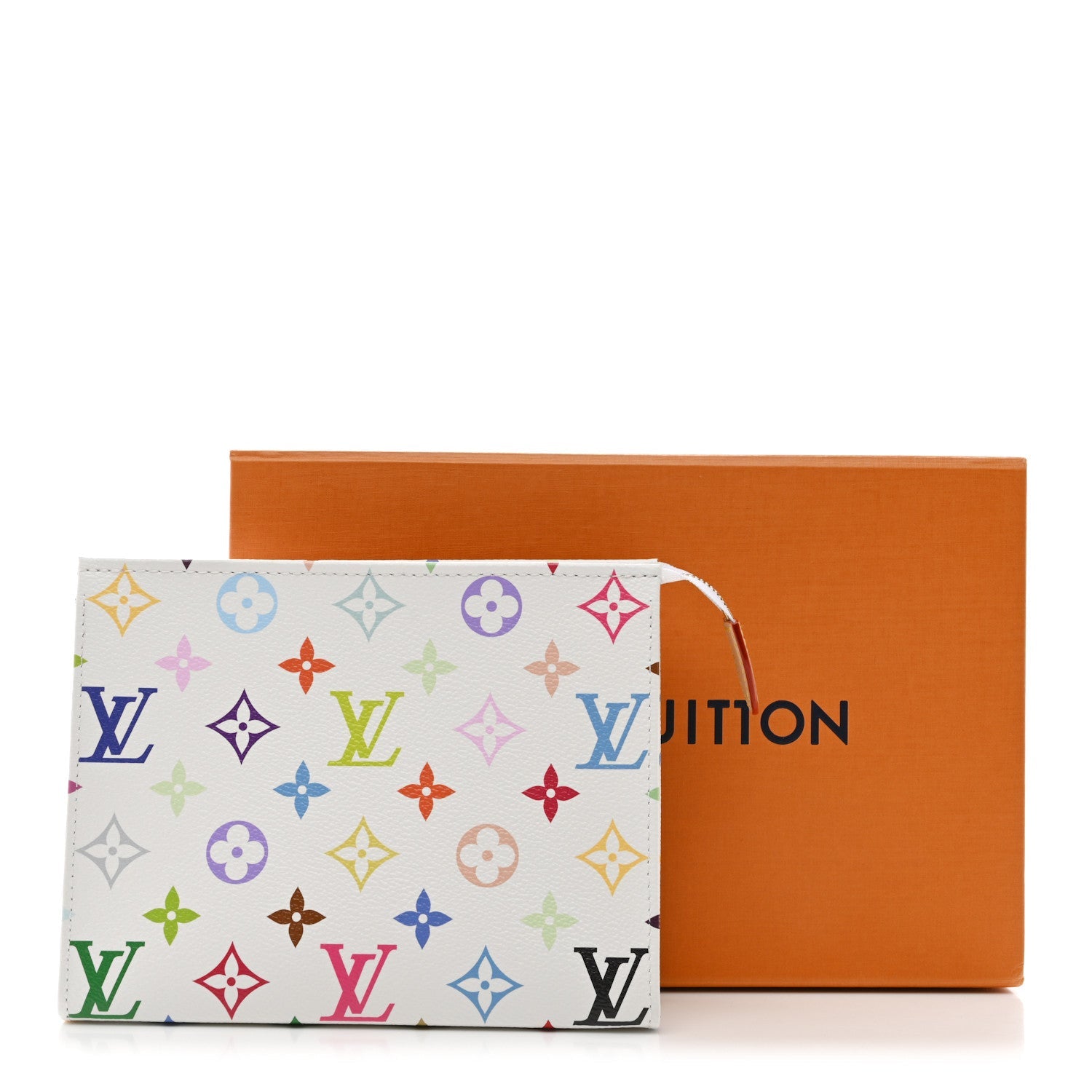 LV X TM Monogram Toiletry Pouch 19 White