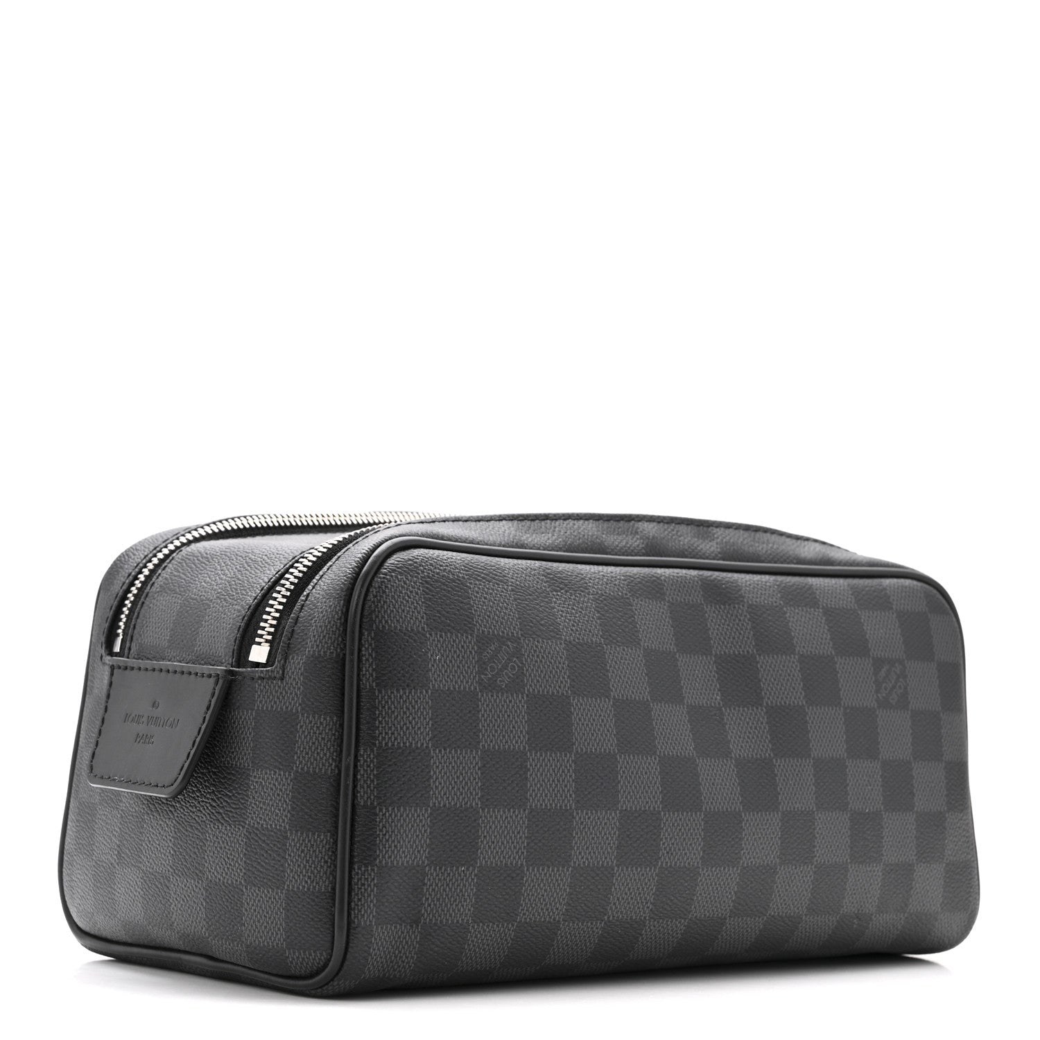 Damier Graphite Dopp Kit Toilet Pouch