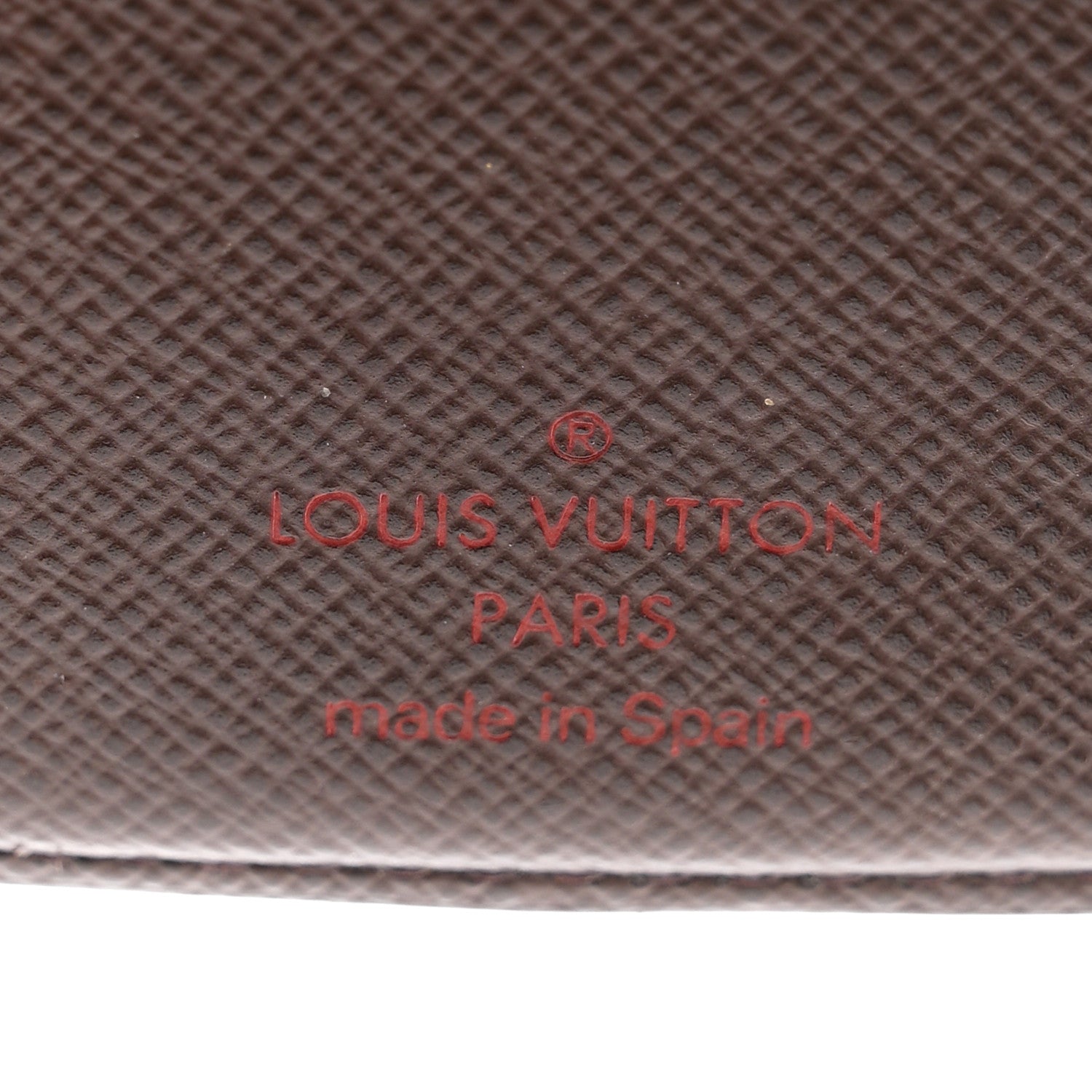 Damier Ebene French Purse Wallet