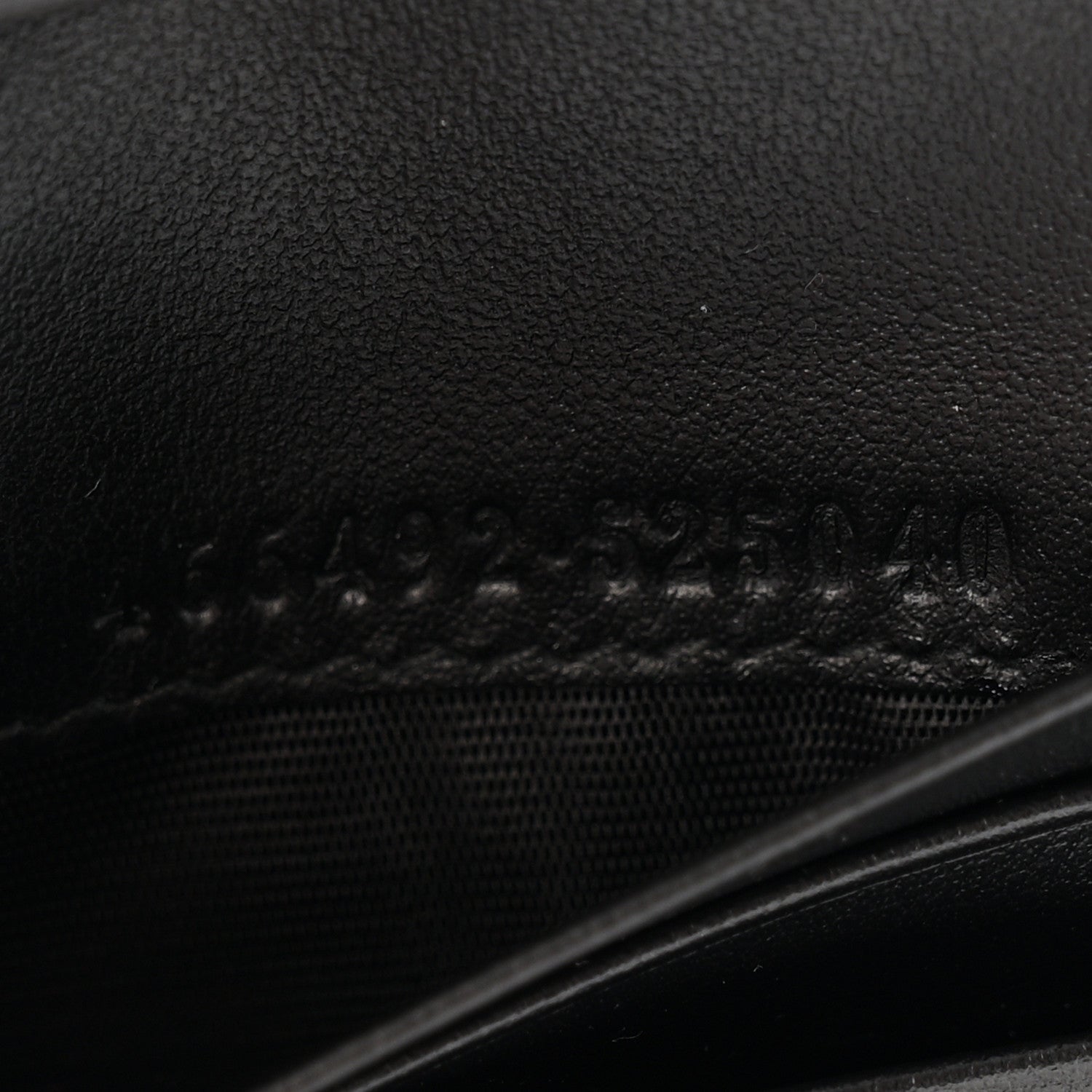 Calfskin Matelasse GG Marmont Card Case Wallet Black