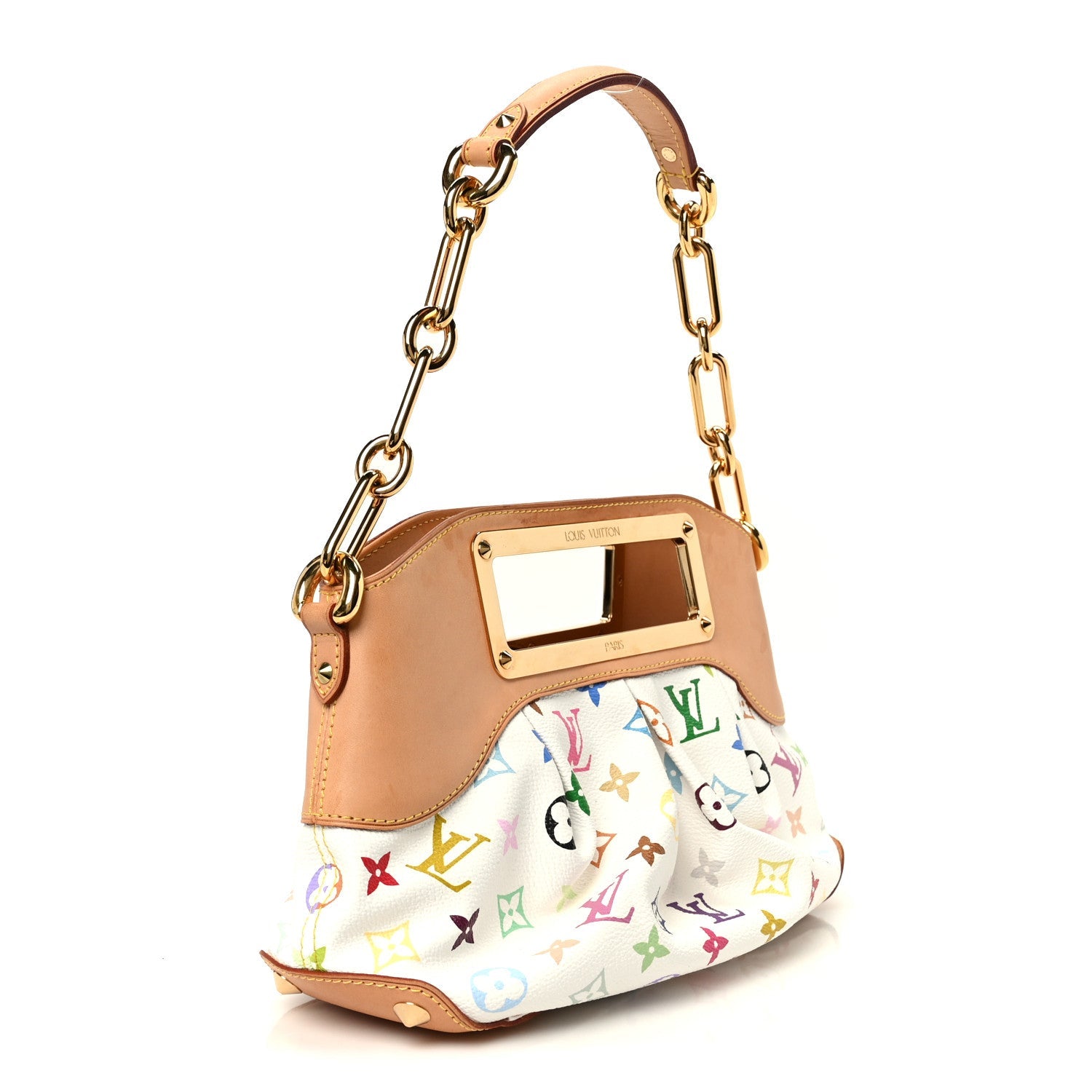 Monogram Multicolor Judy PM White