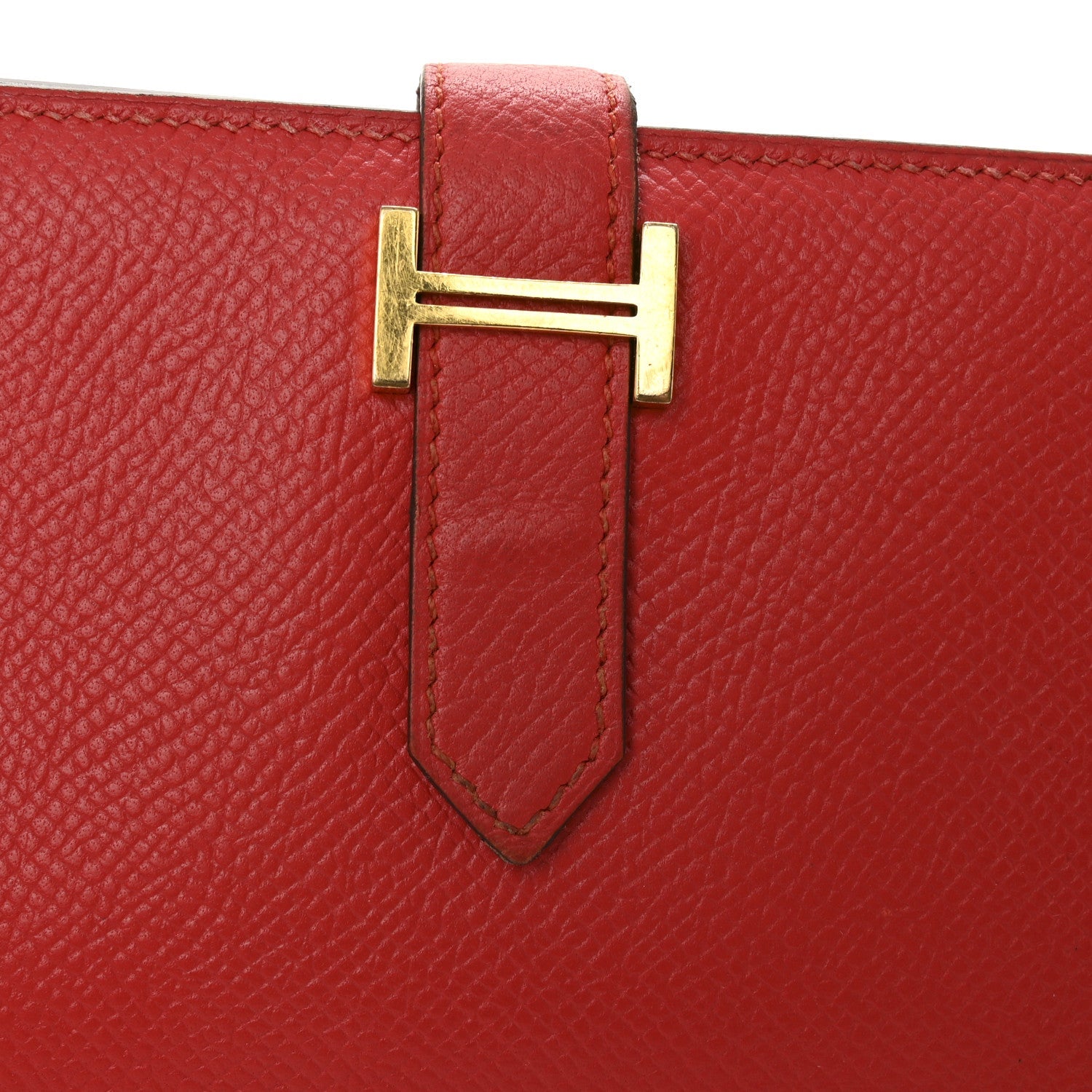 Epsom Bearn Gusset Wallet Rouge Tomate