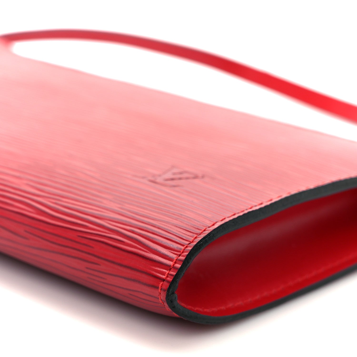 Epi Pochette Accessories 24 Castillan Red