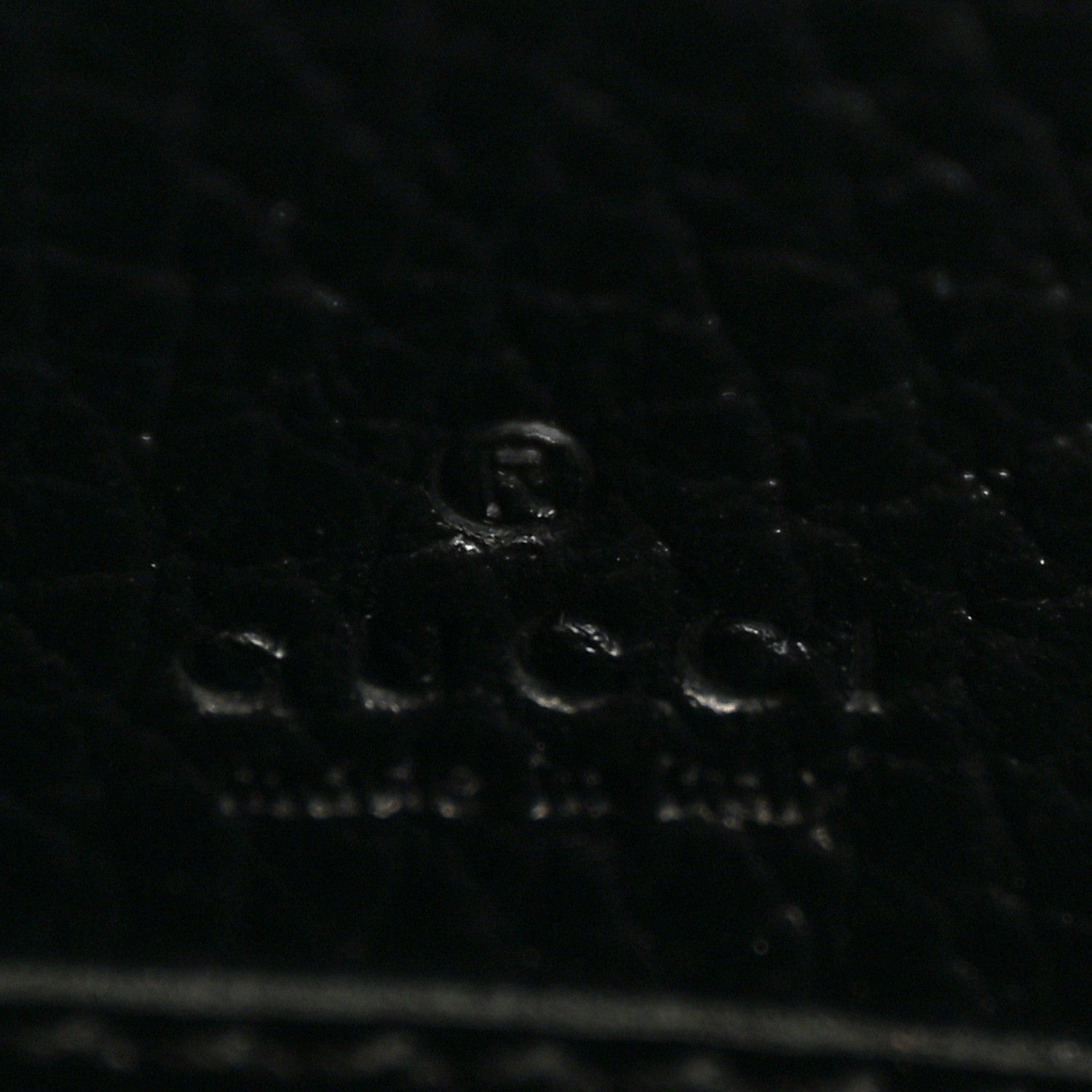 Dollar Calfskin GG Supreme Monogram GG Marmont Zip Around Wallet Black Beige Ebony