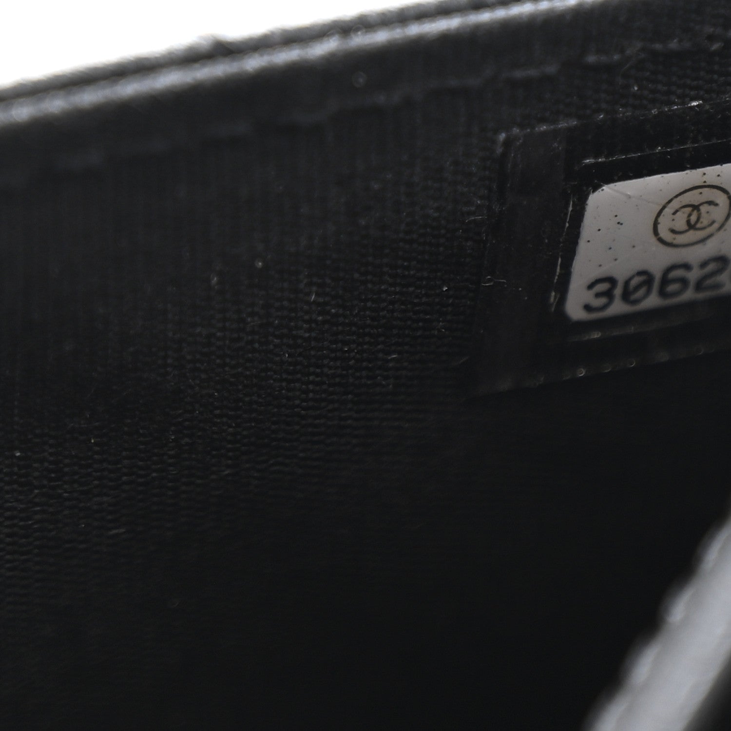 Lambskin Quilted Chanel 19 Flap Wallet Black