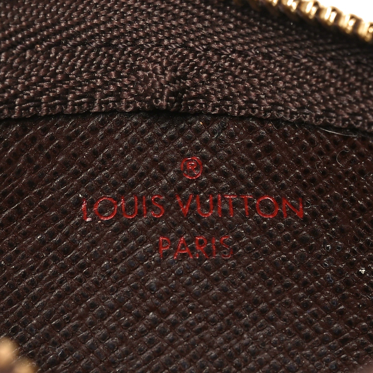 Damier Ebene Key Pouch