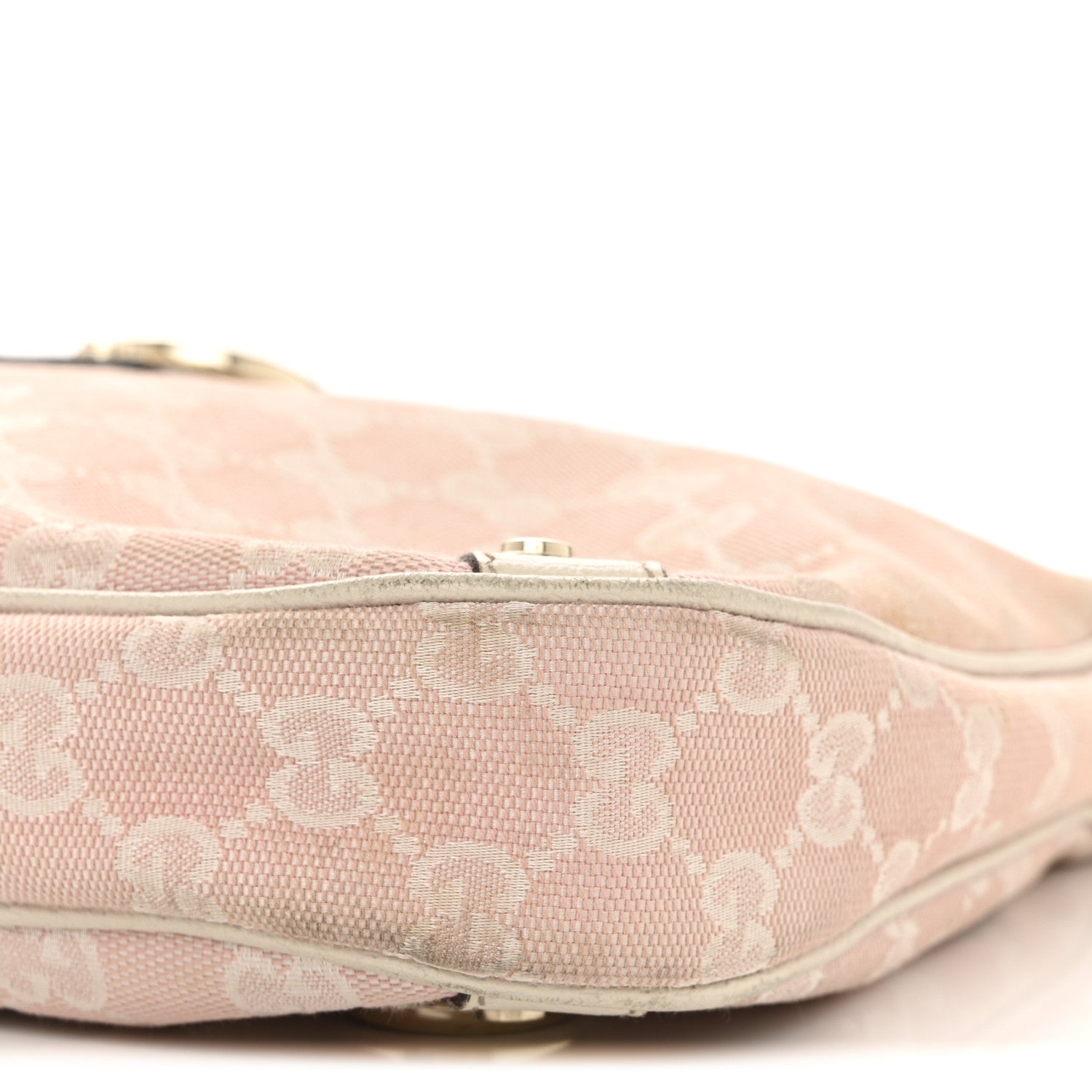 Monogram Medium Abbey D Ring Hobo Pink