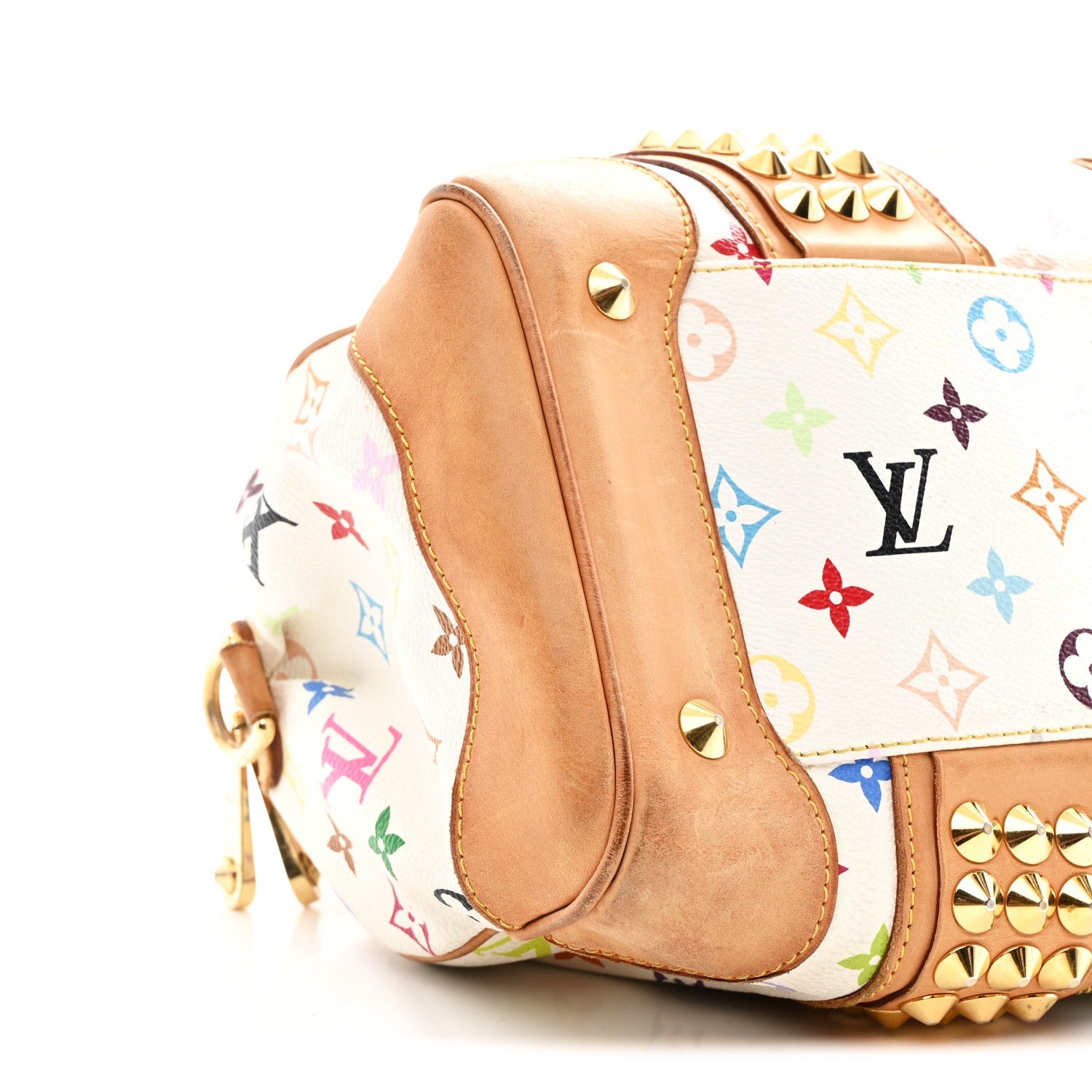 Monogram Multicolor Courtney MM White