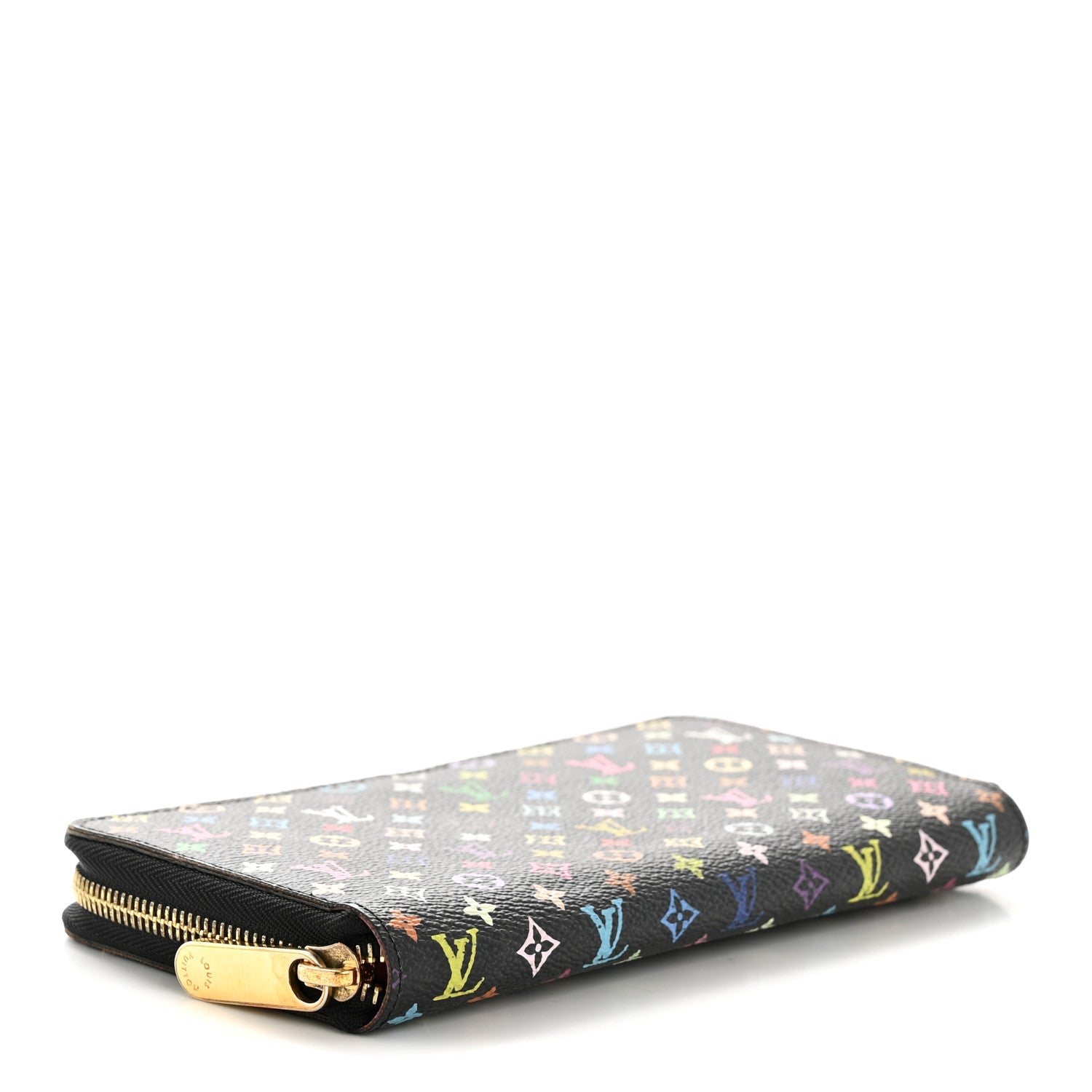 Monogram Multicolor Zippy Wallet Black Grenade