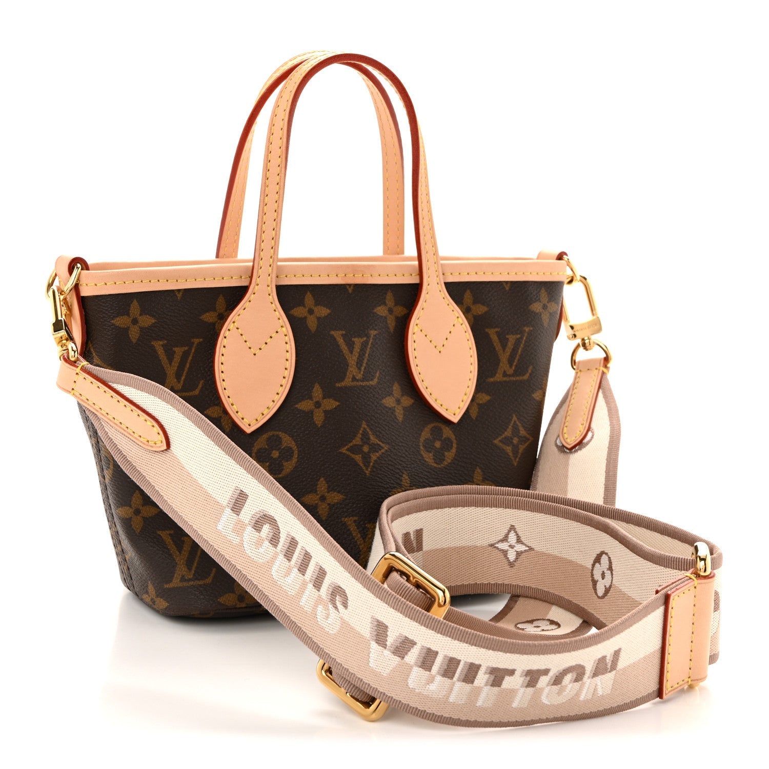 Monogram Neverfull BB Beige