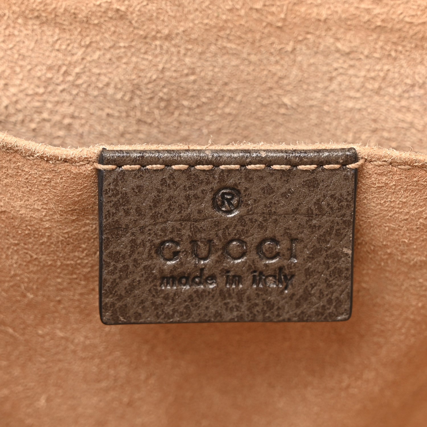 GG Supreme Monogram Small Ophidia Tote Bag Brown
