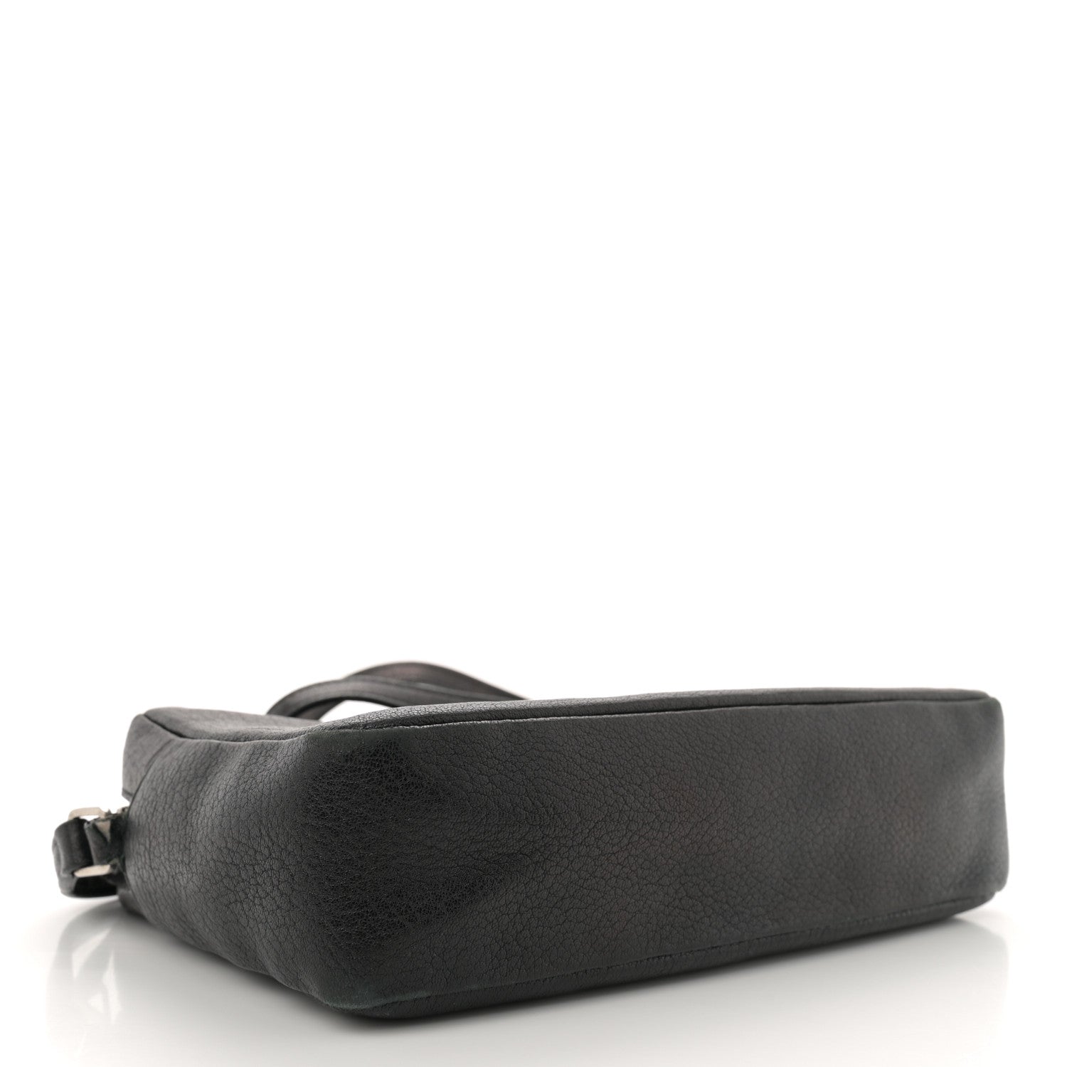 Lambskin Monogram Small Lou Camera Bag Black
