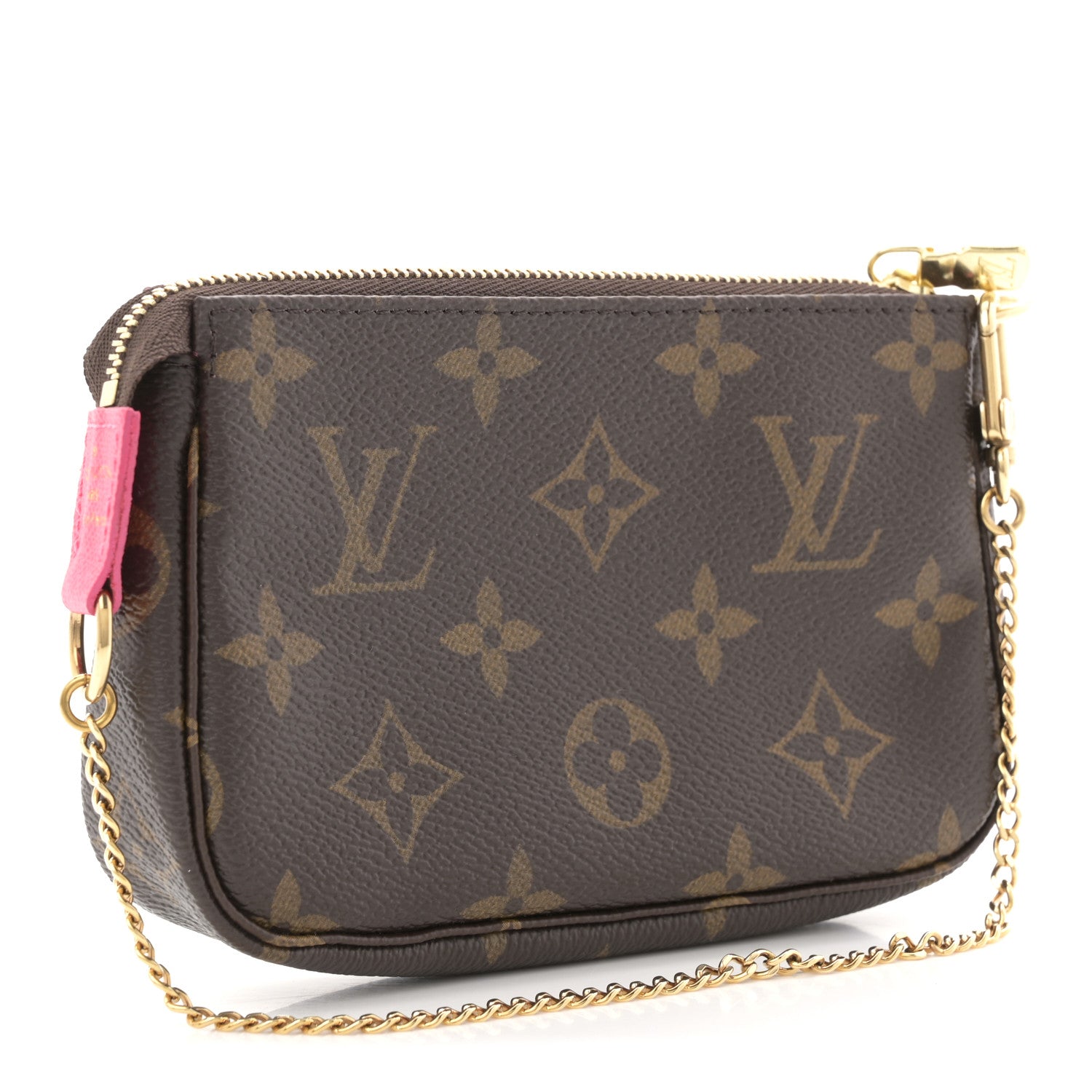 Monogram 2023 Christmas Animation Sailing Pochette Accessories Dragon Fruit Pink