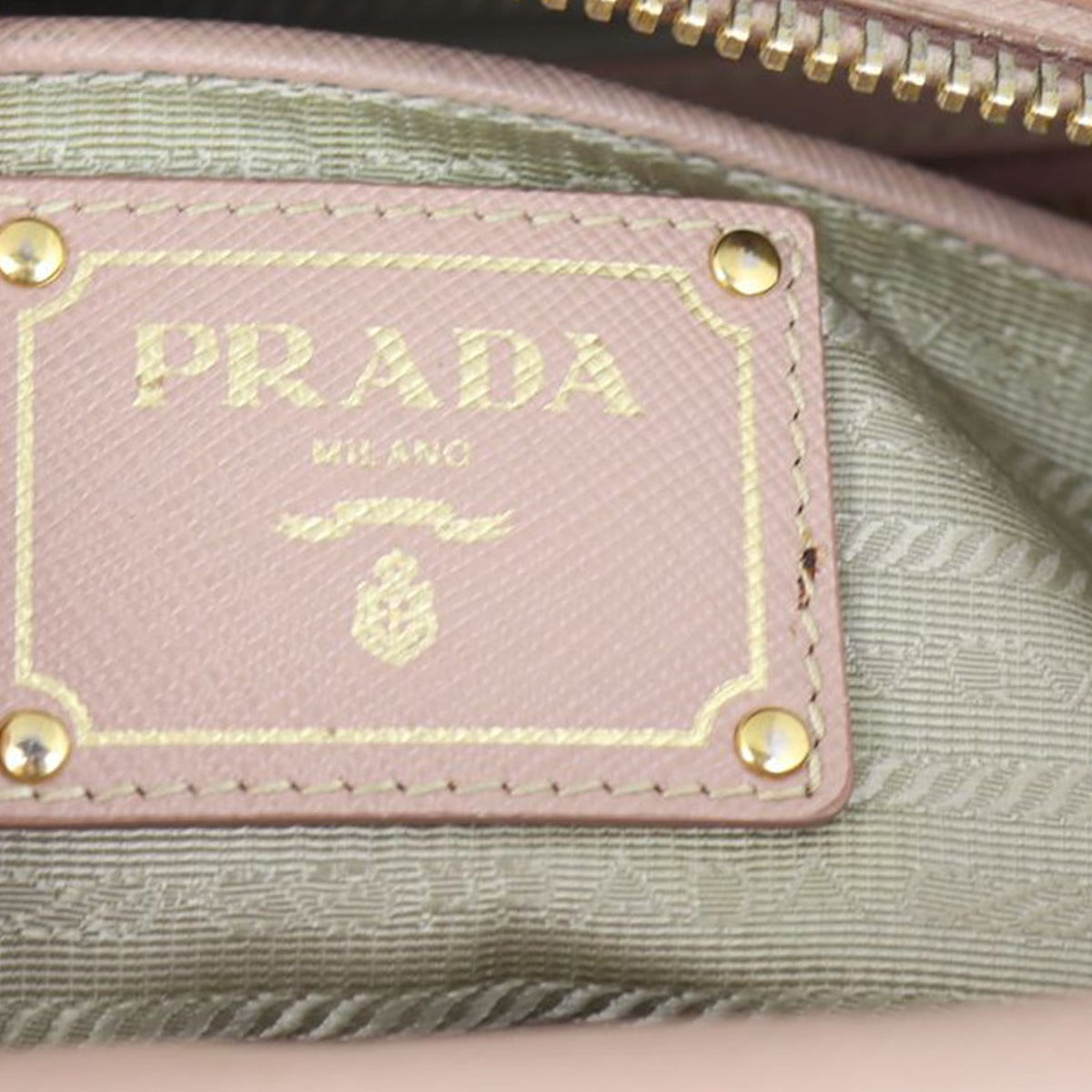 Prada Saffiano Lux Bauletto Bag