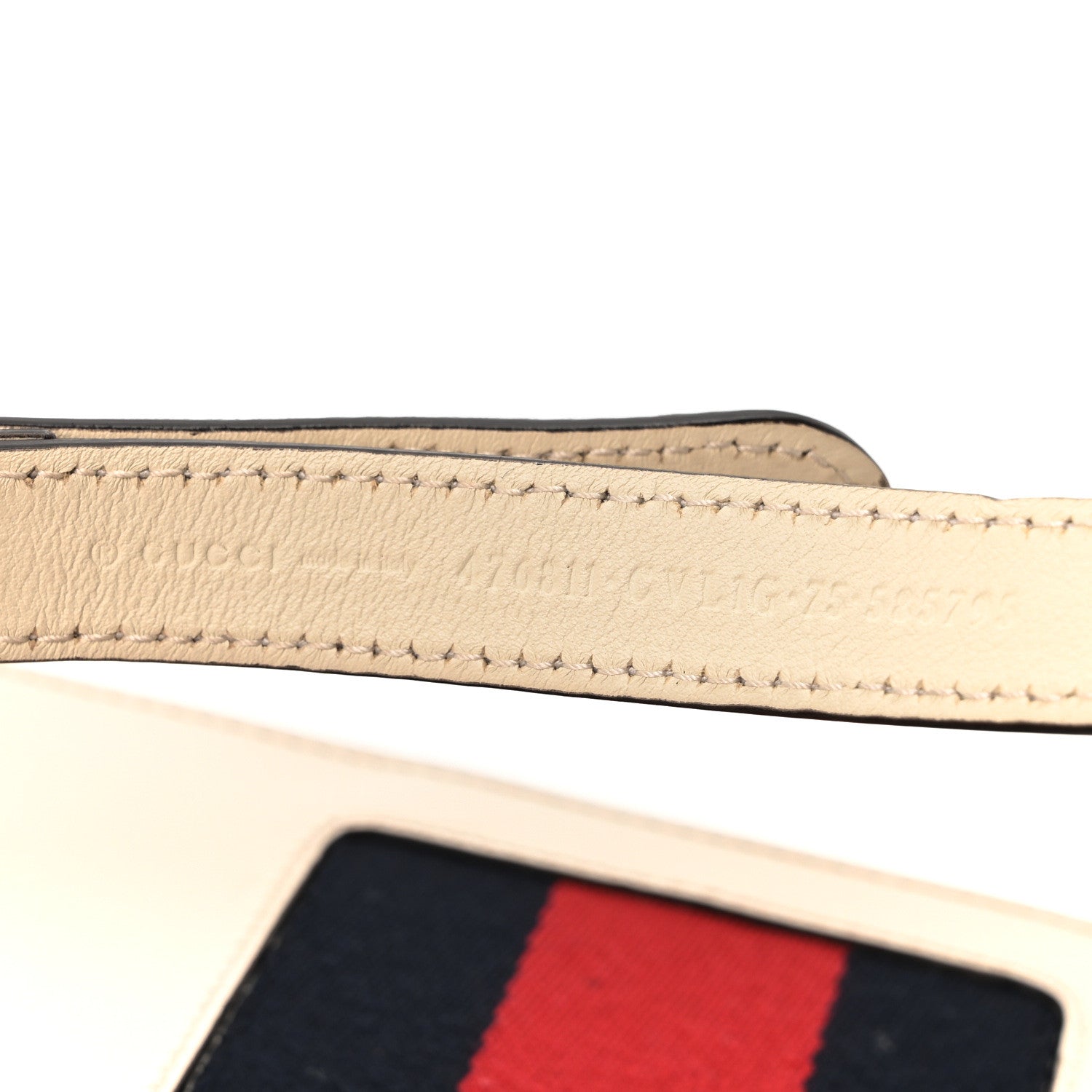 Calfskin Sylvie Belt Bag 75 30 Off White