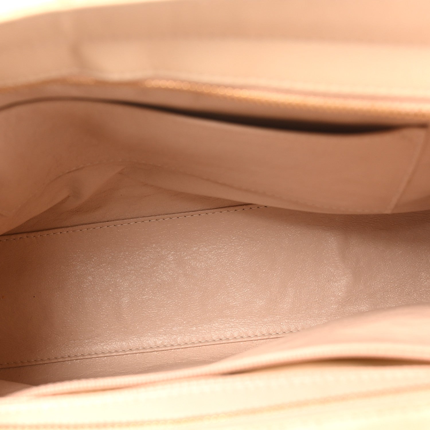Calfskin Quilted Small Shopper Pink