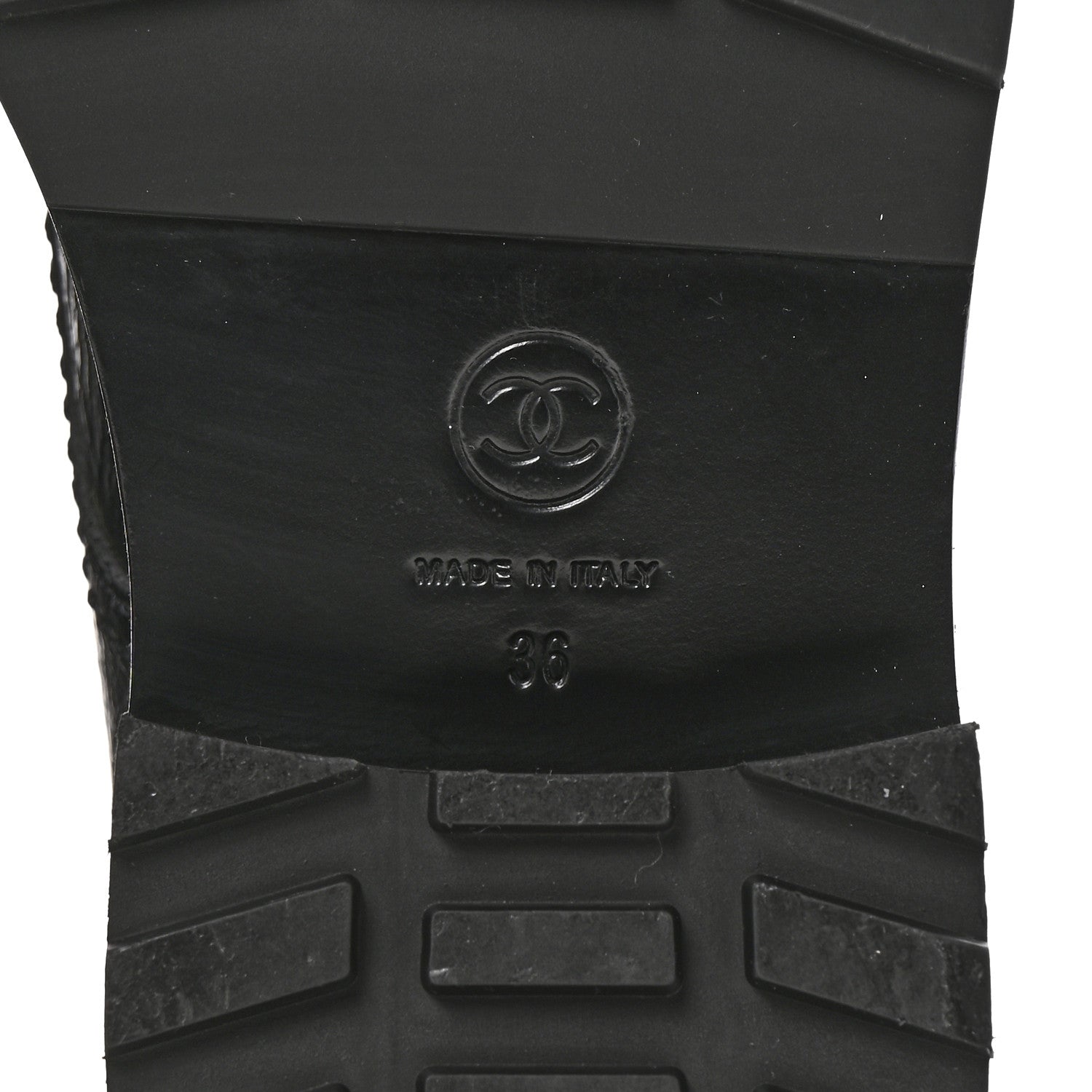 Shiny Calfskin Velvet Pearl Combat Short Boots 36 Black
