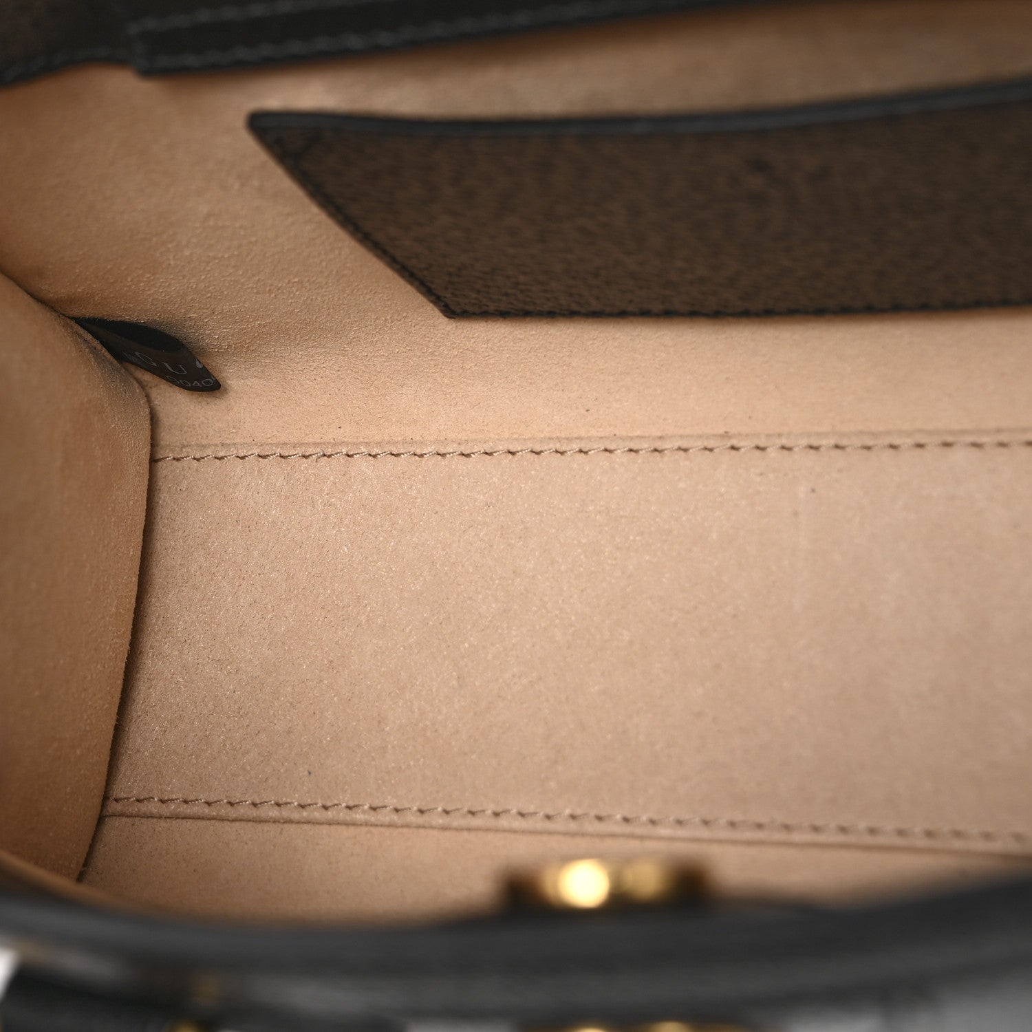 Textured Dollar Calfskin Web Small Diana Shoulder Bag  Black