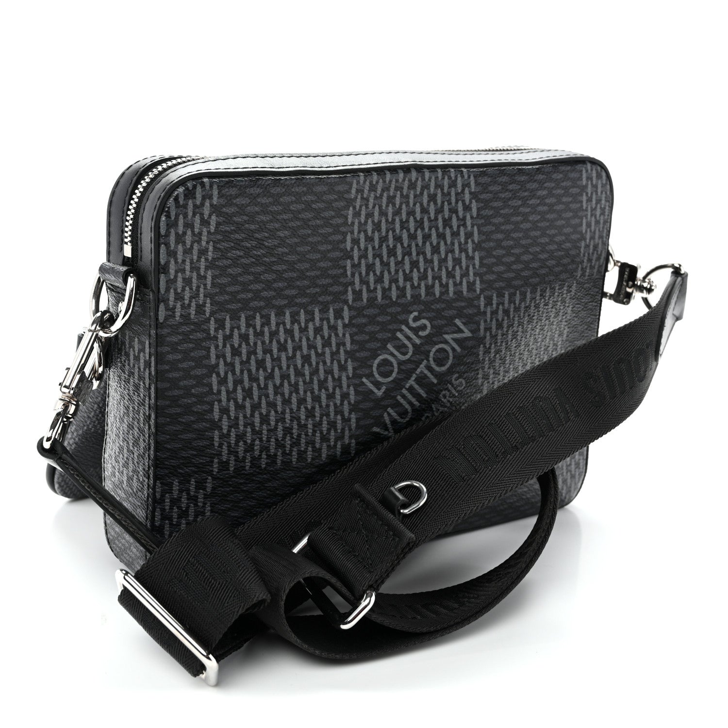 Damier Graphite 3D Trio Messenger
