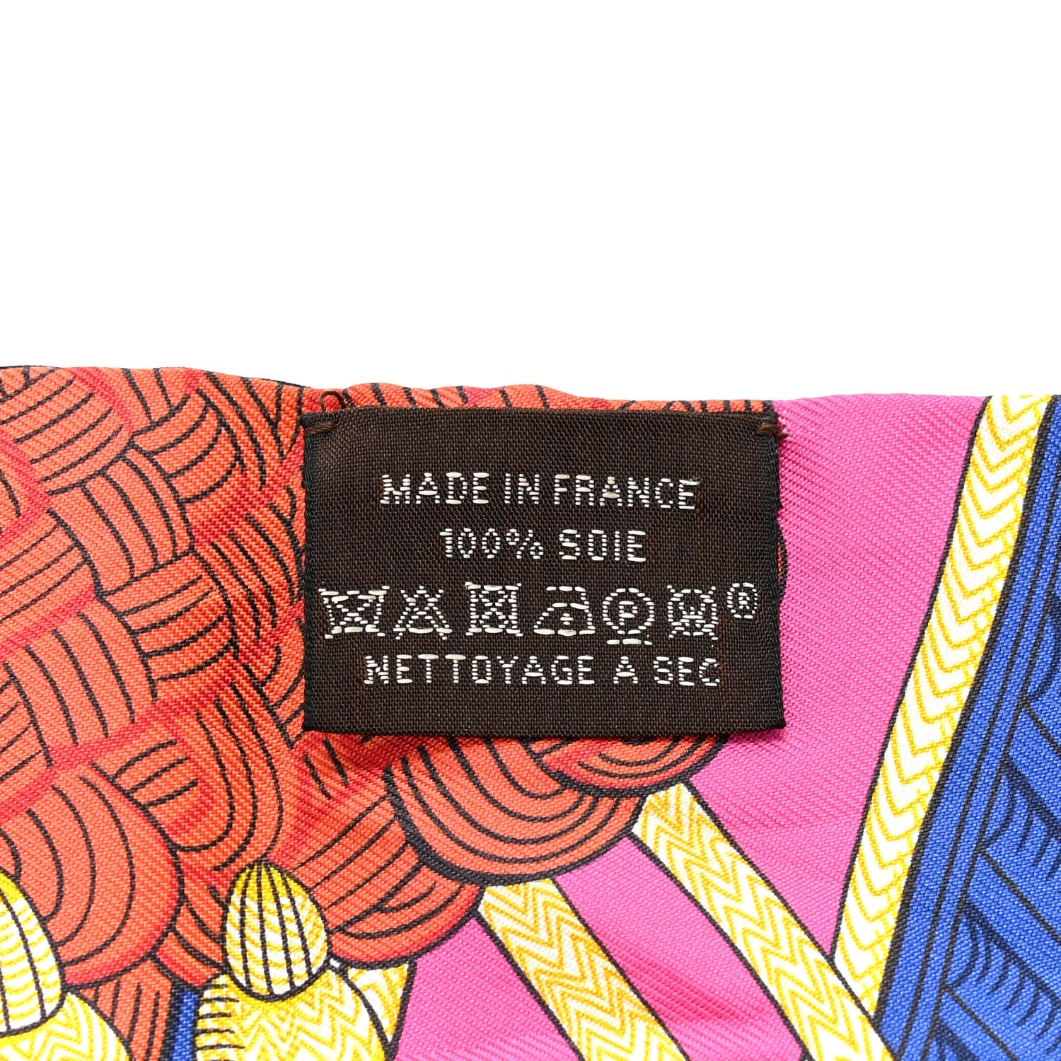 Silk Zouaves Et Dragons Twilly Rose Orange Multicolor
