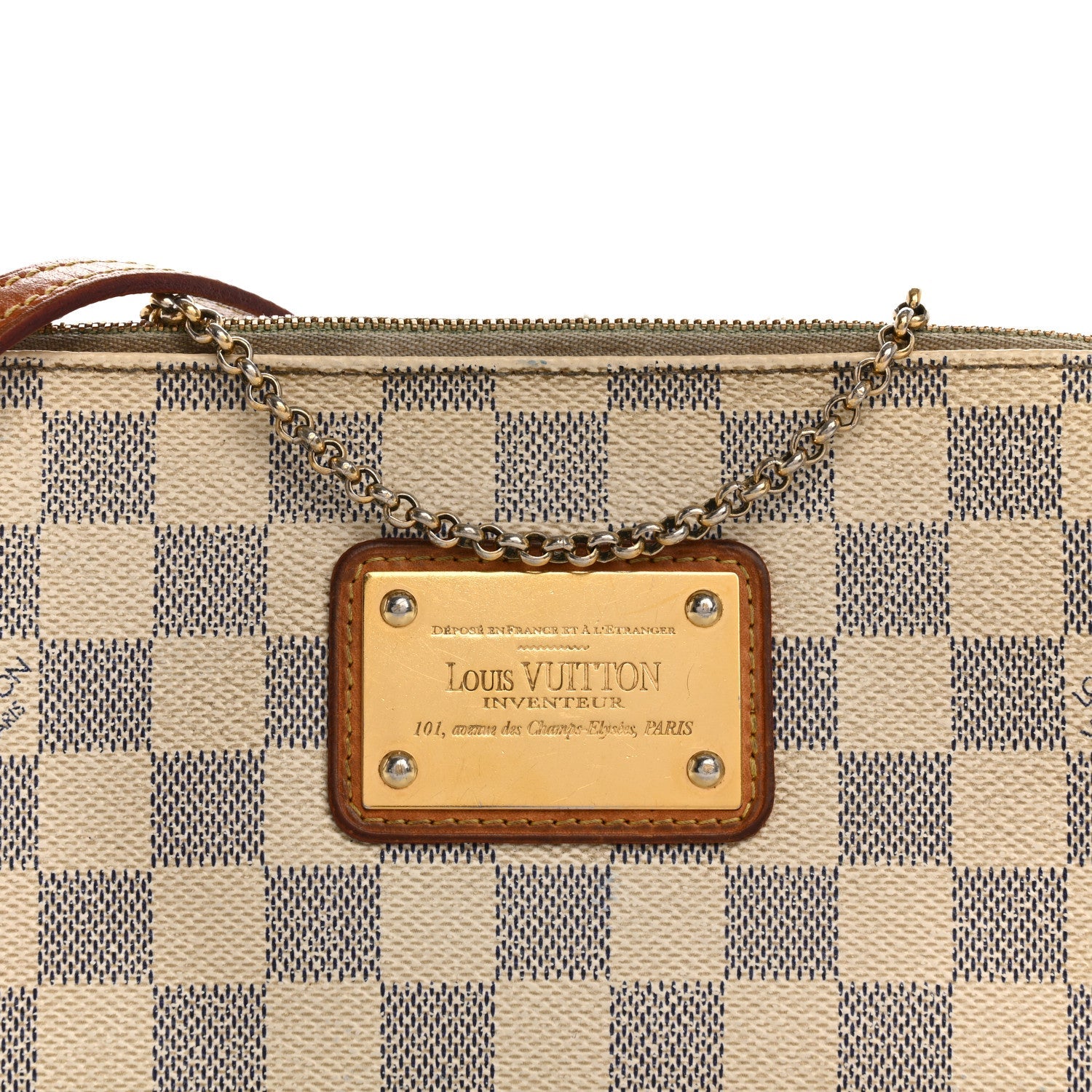 Damier Azur Eva Clutch