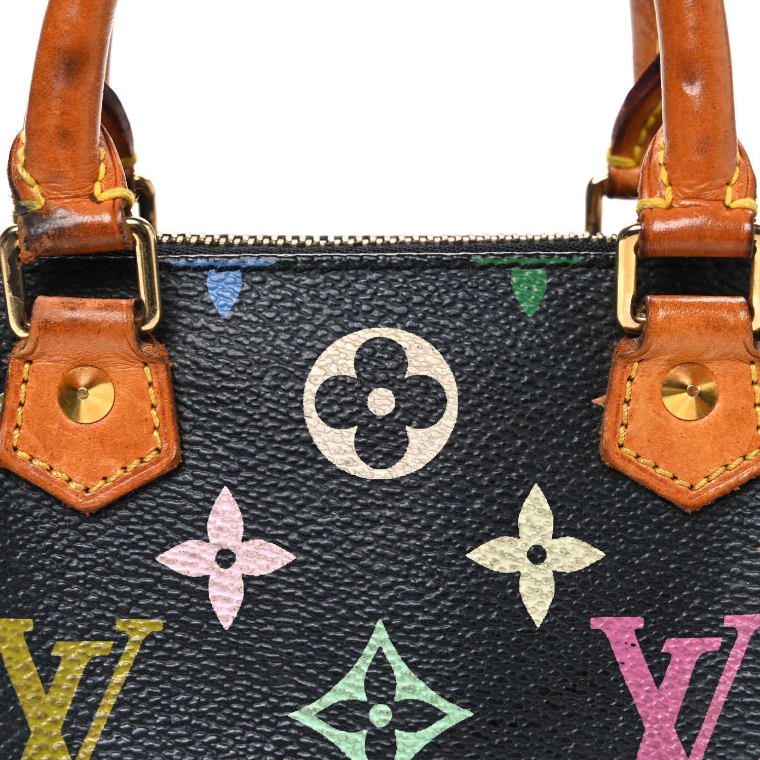 Monogram Multicolor Mini Sac HL Speedy Black