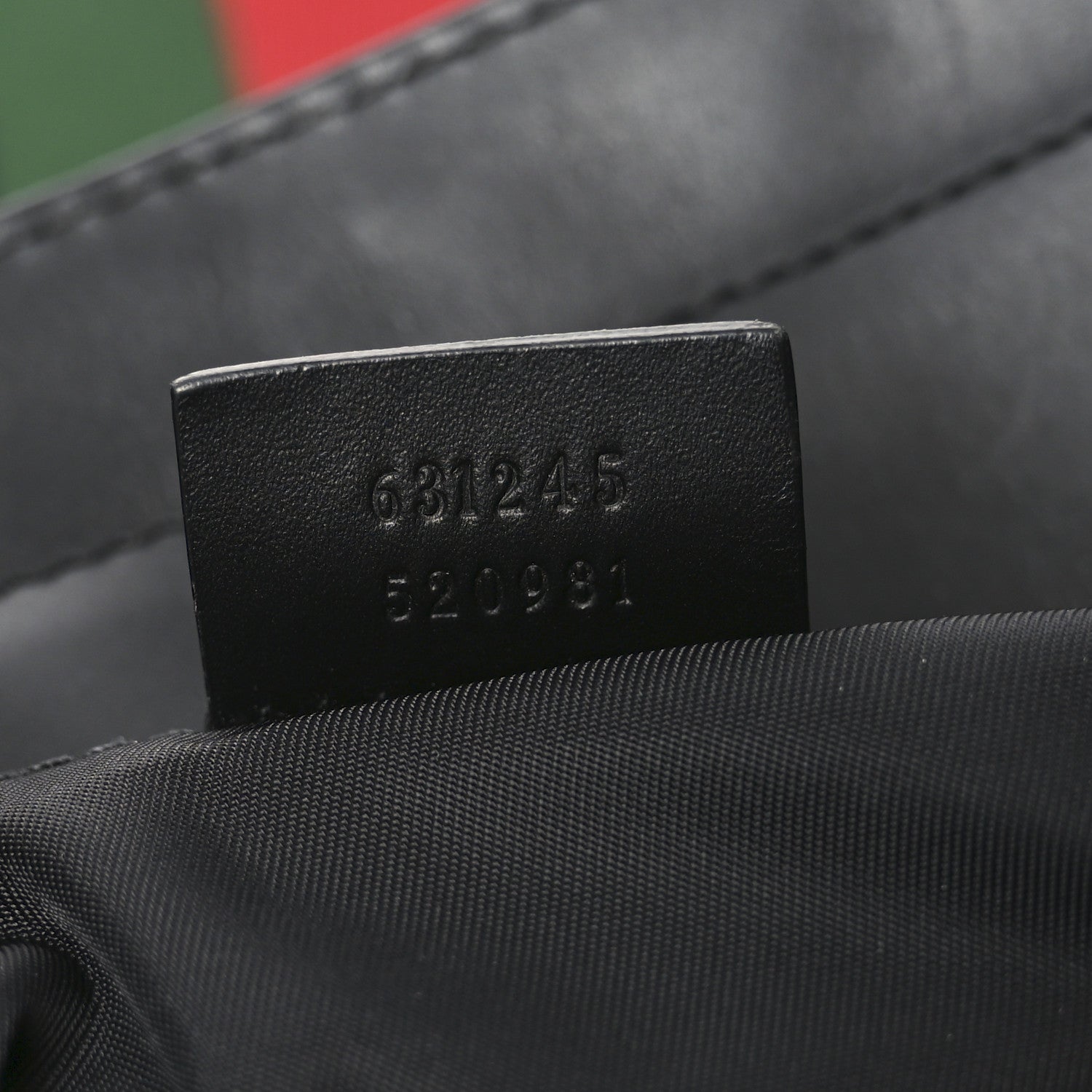Techno Canvas Web Vertical Tote Black