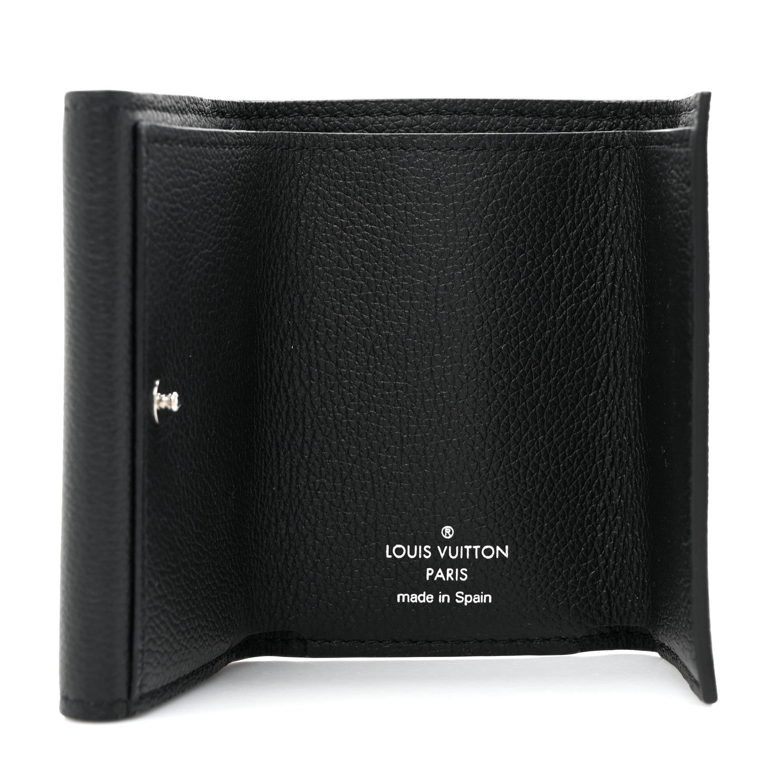 Soft Calfskin Lockmini Wallet Black
