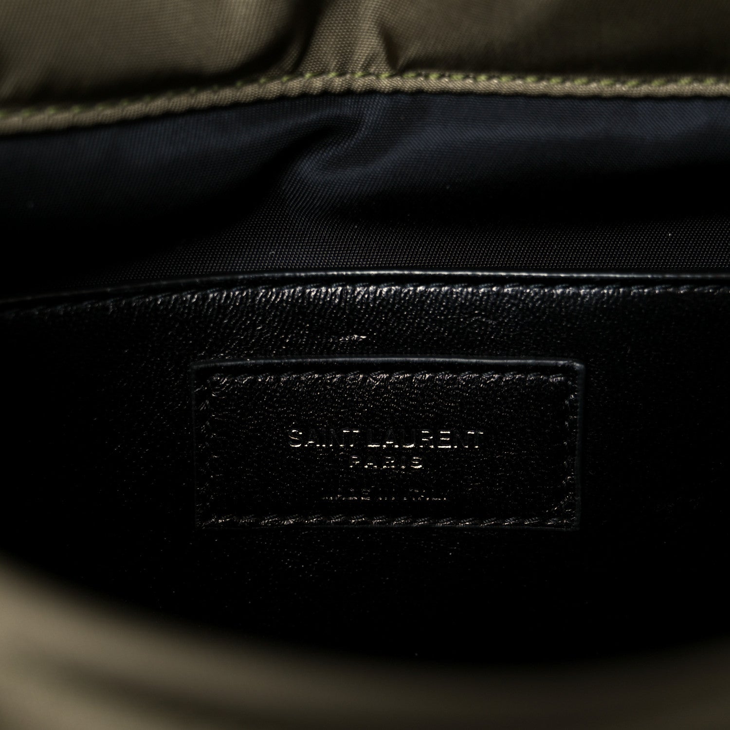 Econyl Nylon Small Niki Messenger Deep Milita