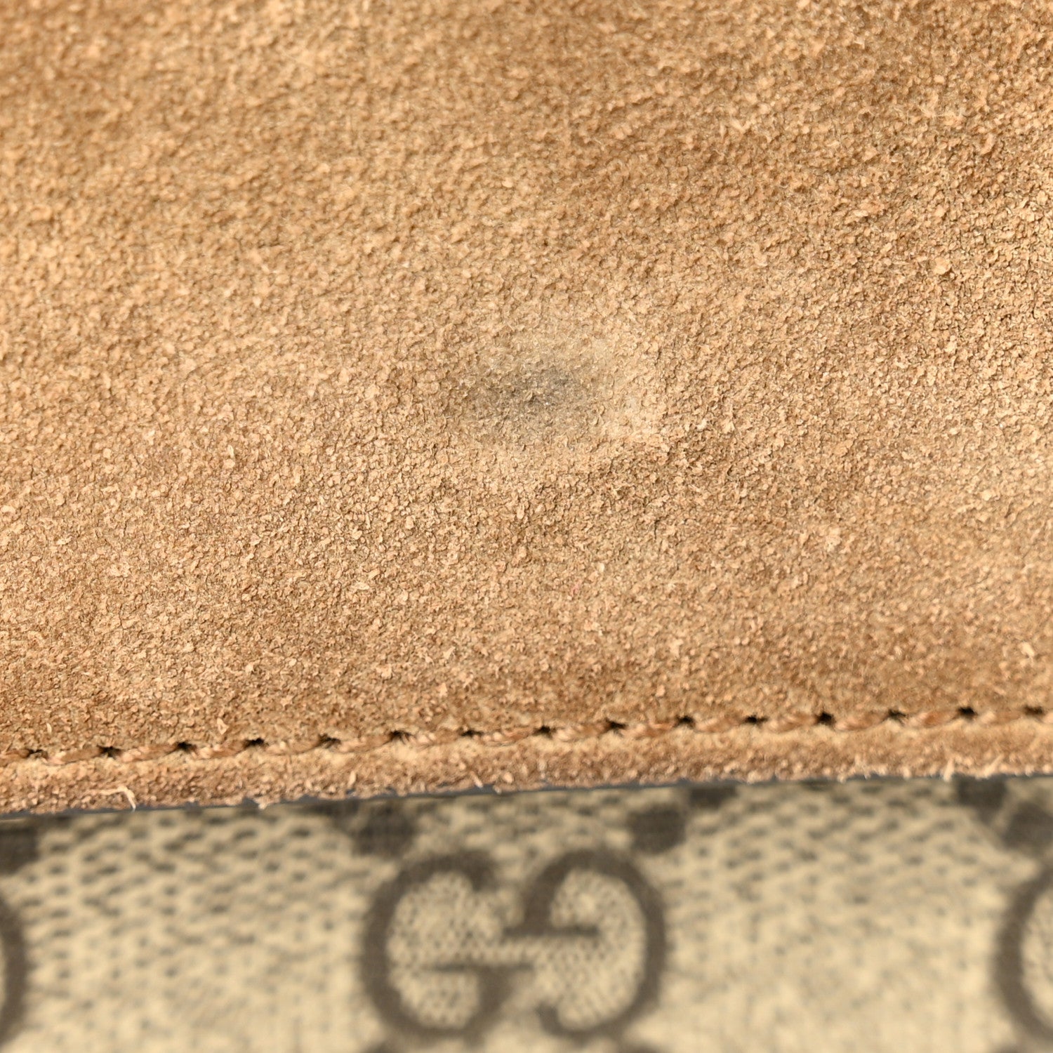 GG Supreme Monogram Small Dionysus Shoulder Bag Taupe