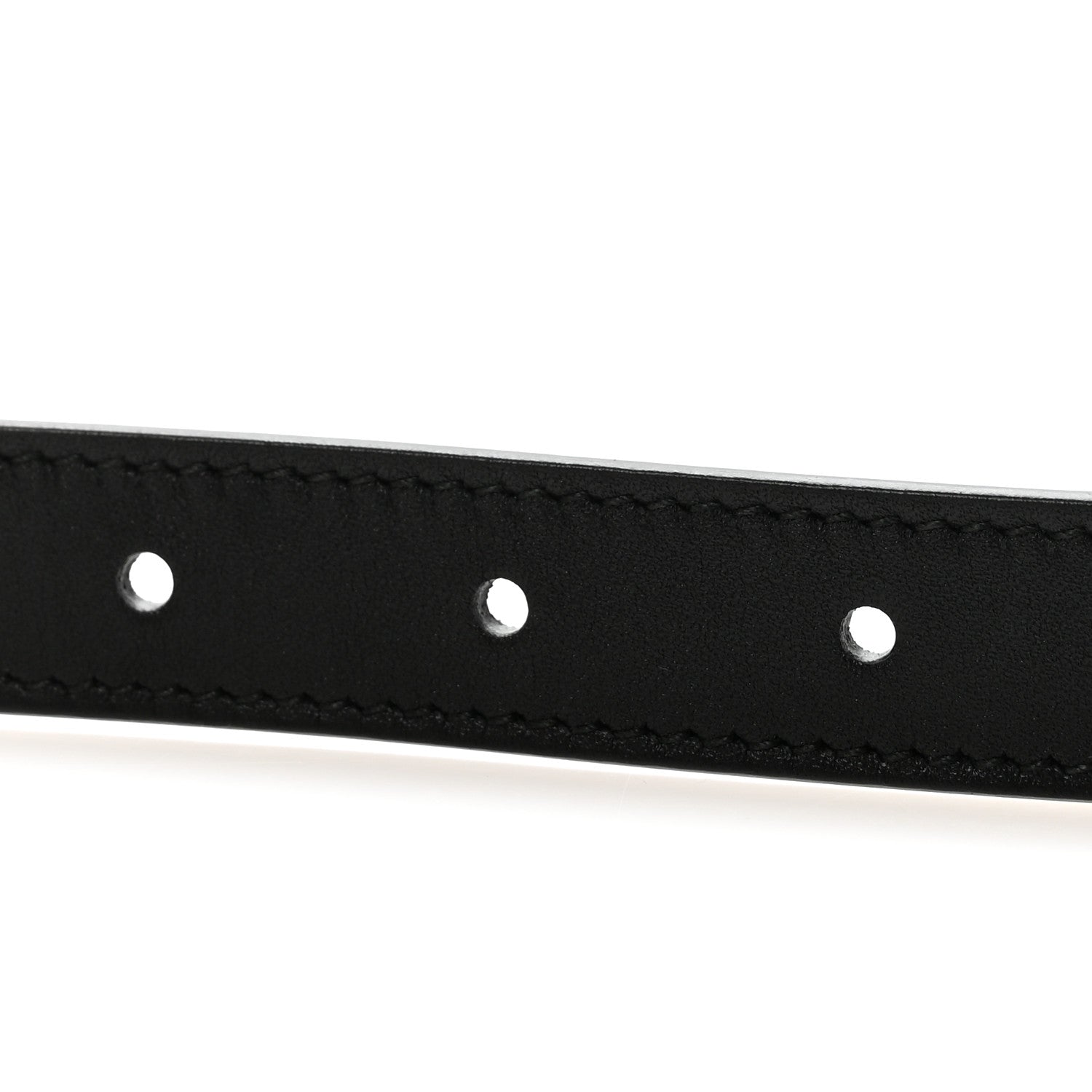 Calfskin Double G 75 30 Belt Black