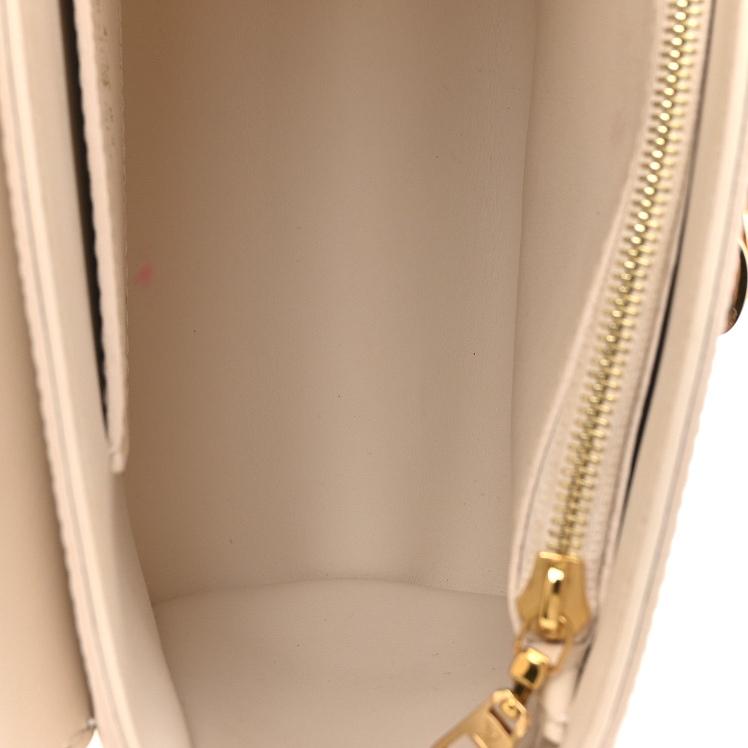 Epi Twist Braided Chain Shoulder Bag PM Quartz White