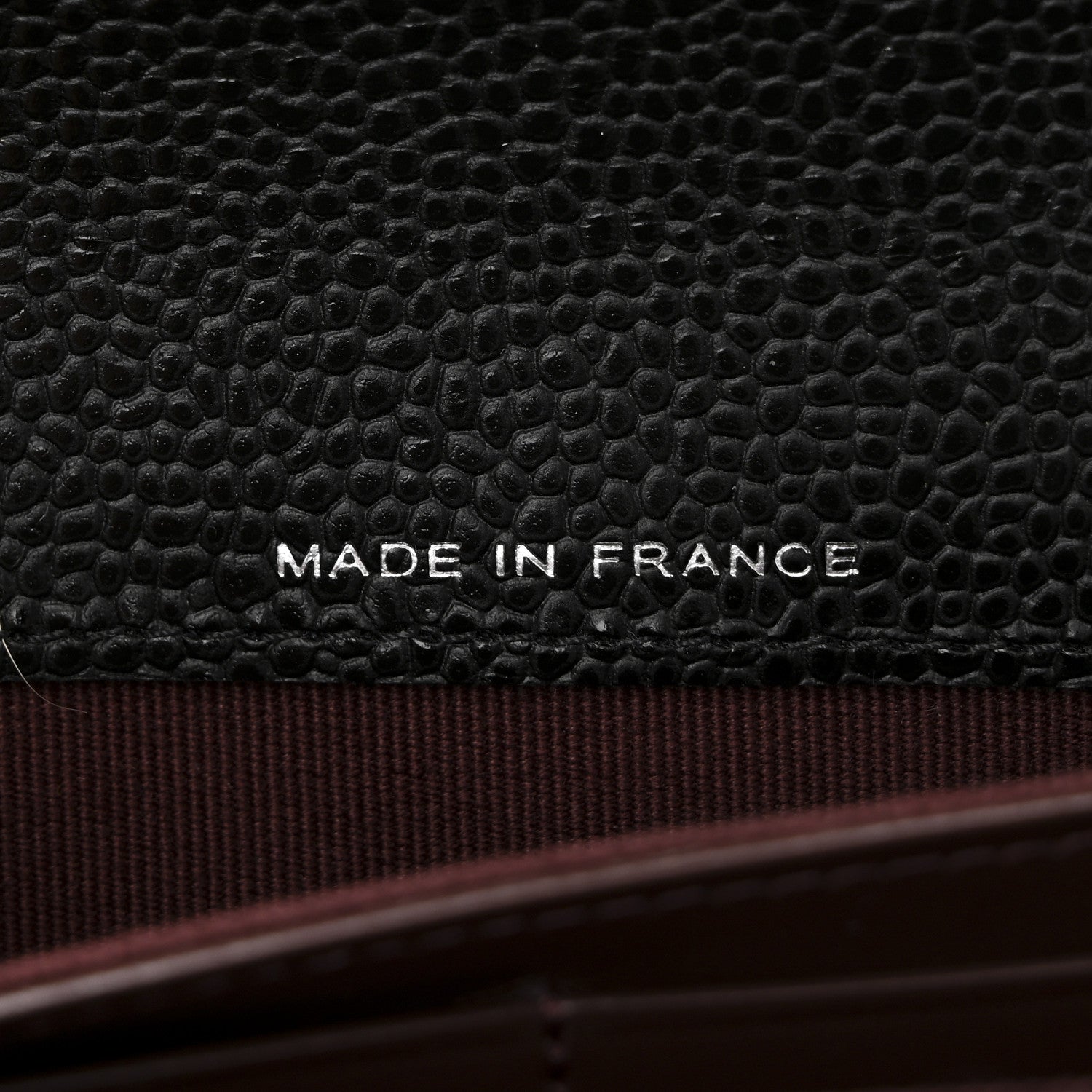 Caviar Quilted Large Gusset Flap Wallet Black