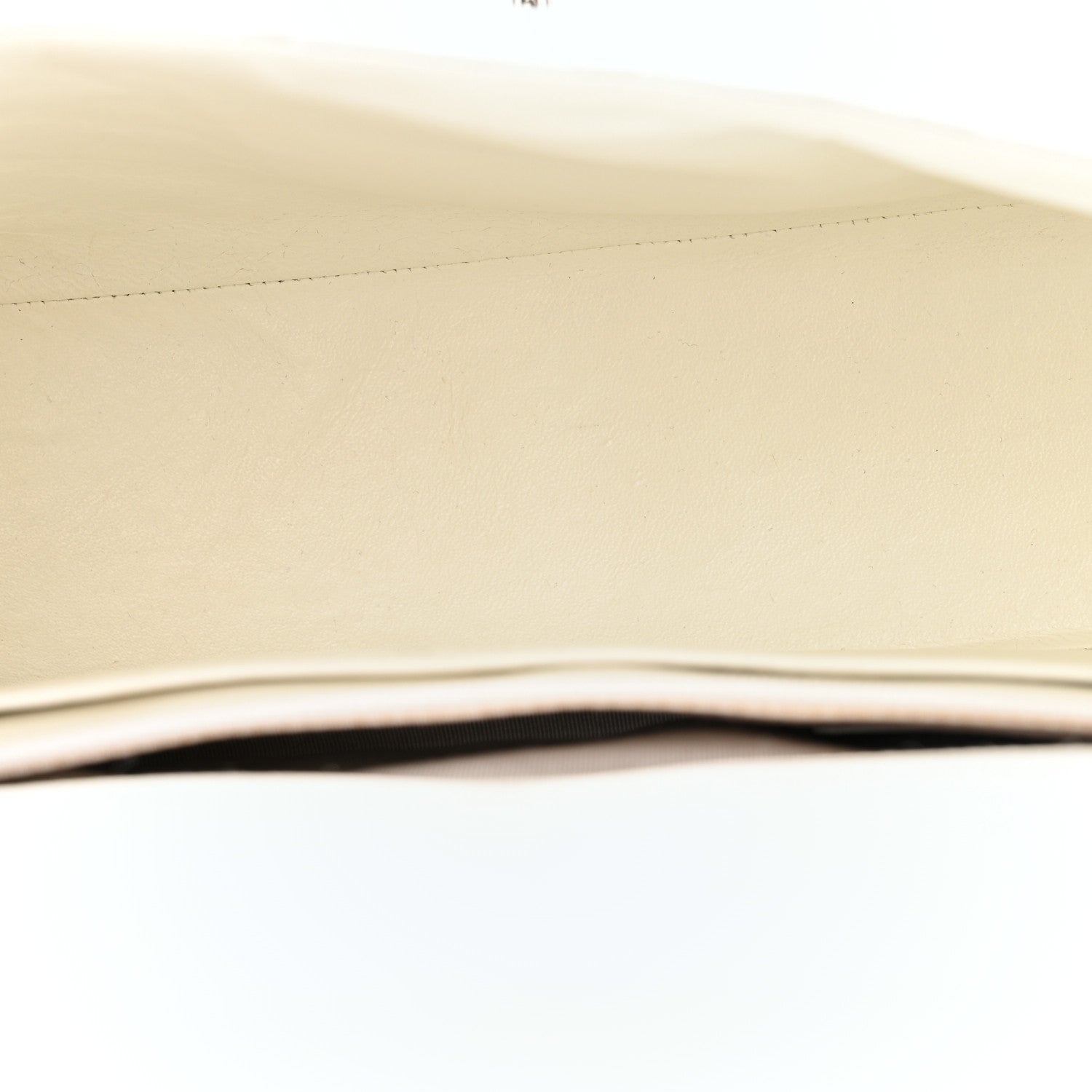 Caviar Quilted Jumbo Single Flap White